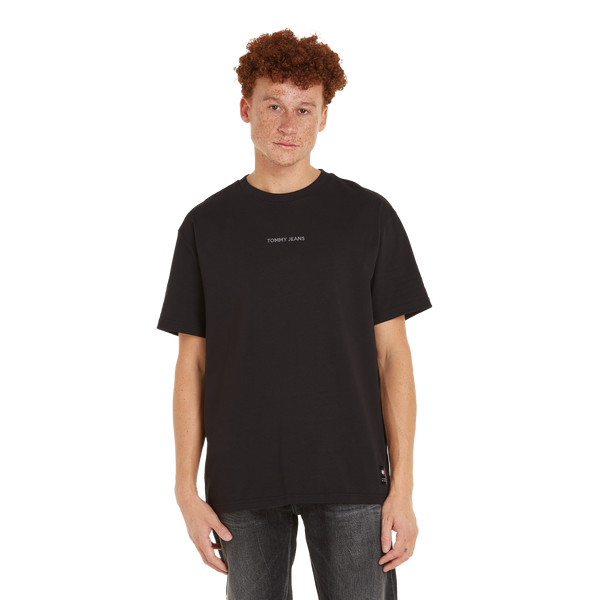 Tommy Hilfiger Marl T-shirt In Black