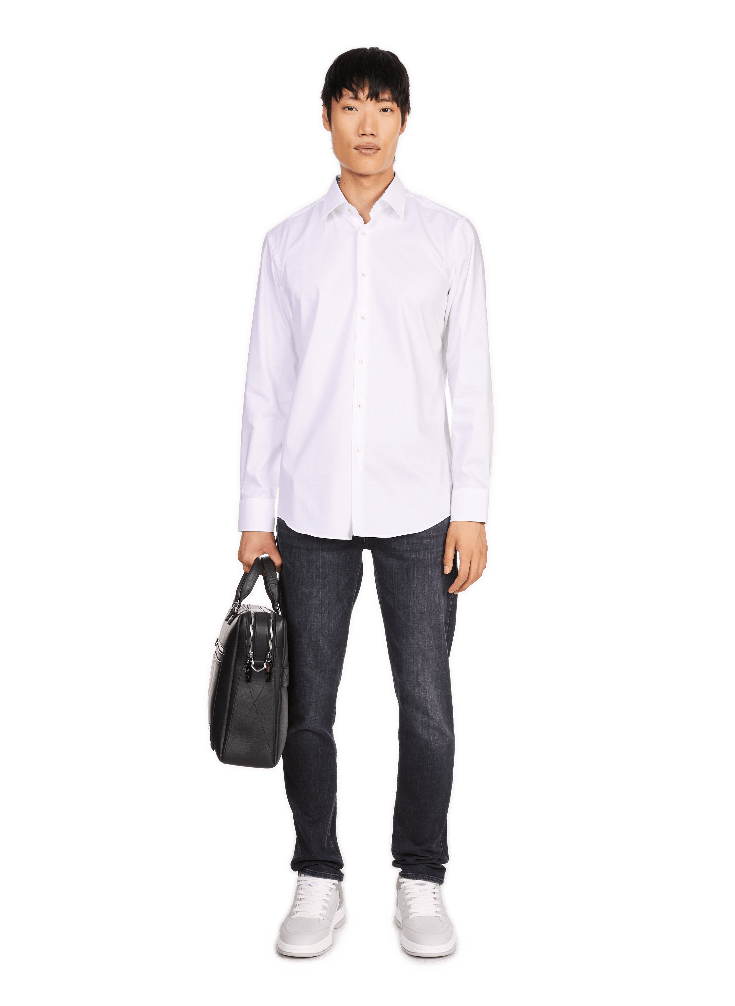 Chemise slim BOSS Blanc