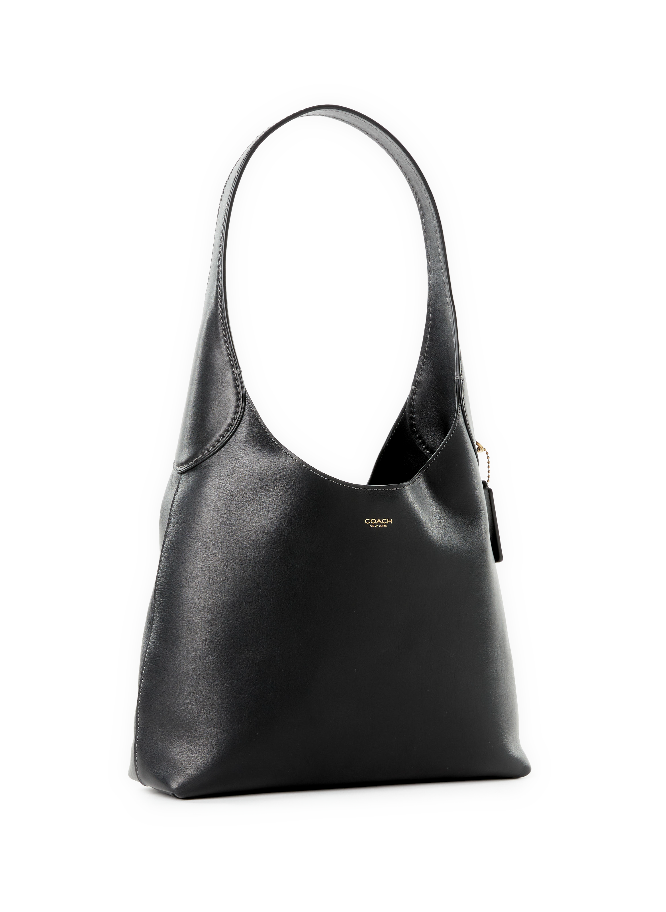 Sac porté épaule Brooklyn 28 en cuir COACH Noir