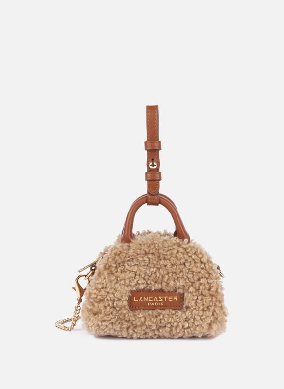 Nano sac à main - moumoute Marron by LANCASTER LANCASTER Nano sac à main - moumoute Marron