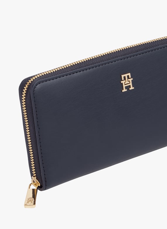 Portefeuille à logo | Bleu by TOMMY HILFIGER Portefeuille à logo Bleu