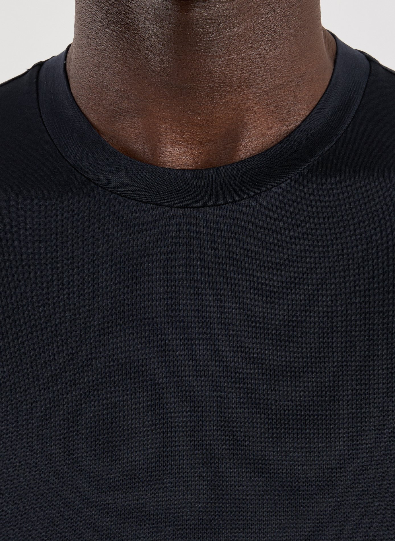 Plain T-shirt EMPORIO ARMANI Blue