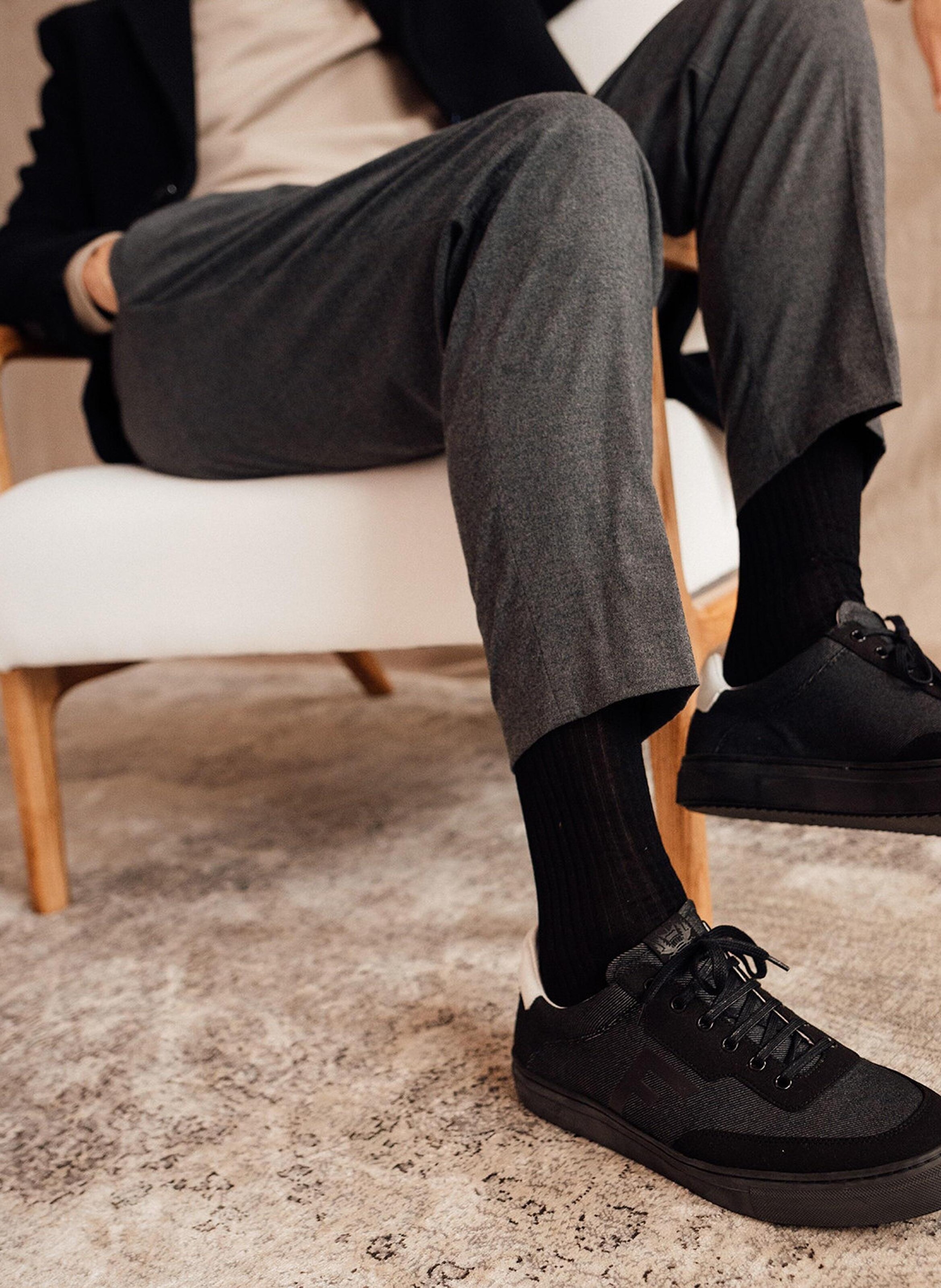 Sneakers greenwood FINSBURY Noir