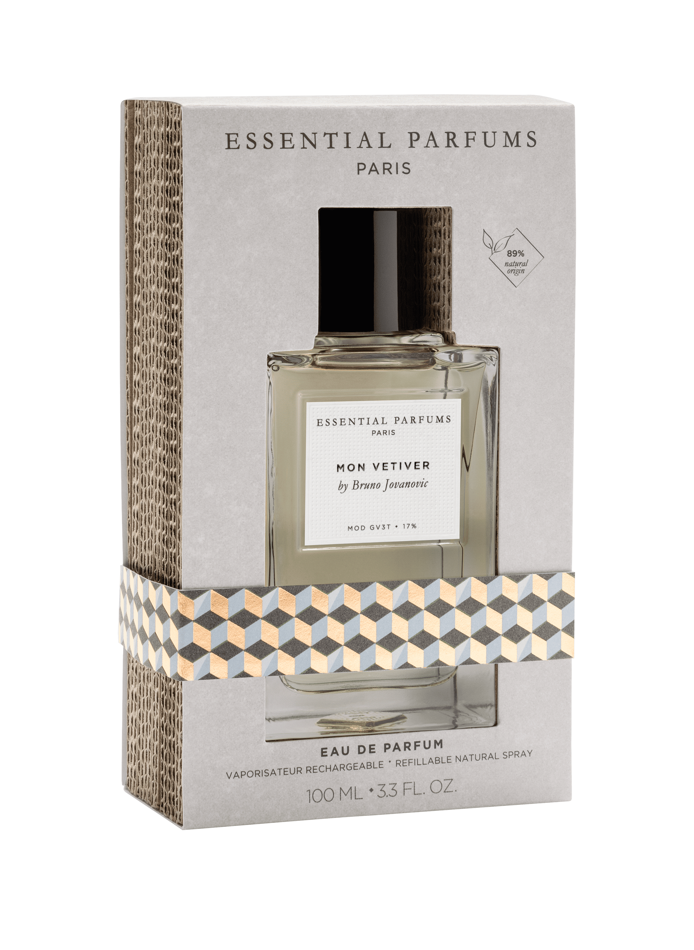 Mon Vetiver by Bruno Jovanovic eau de parfum ESSENTIAL PARFUMS No color