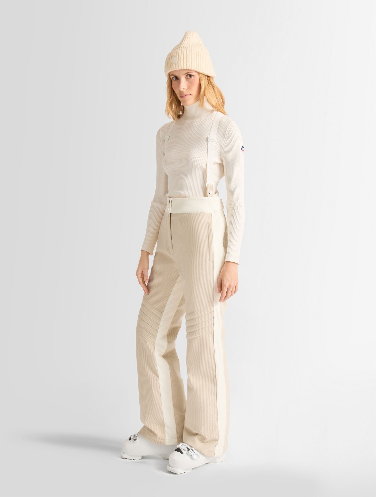 Pantalon de ski nolaï velvet coupe regular FUSALP Jaune