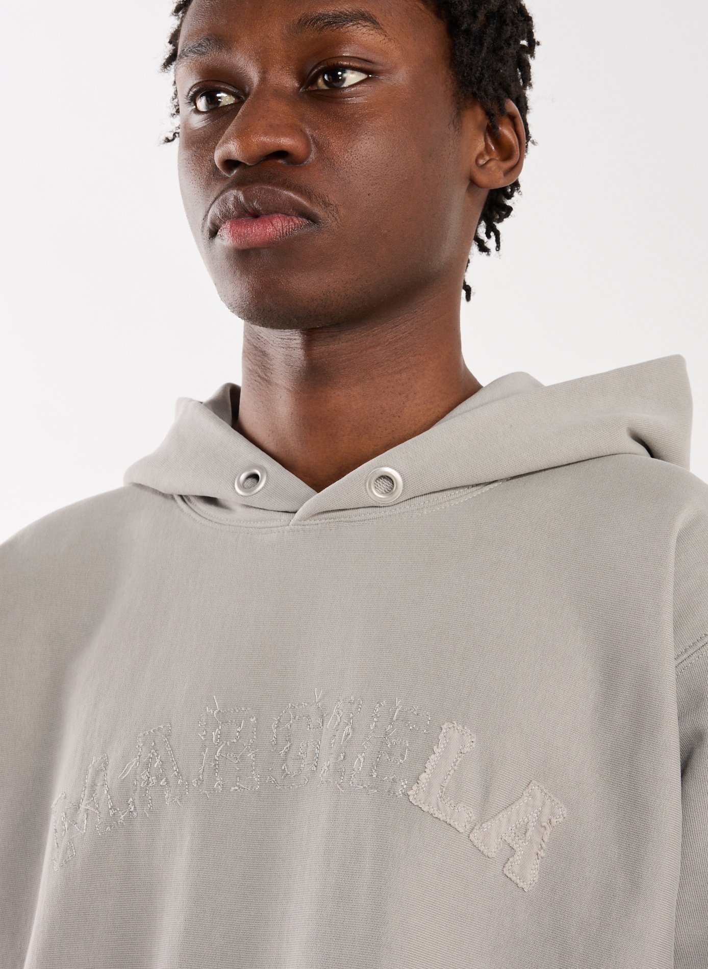 Cotton Hooded Sweatshirt MAISON MARGIELA Grey