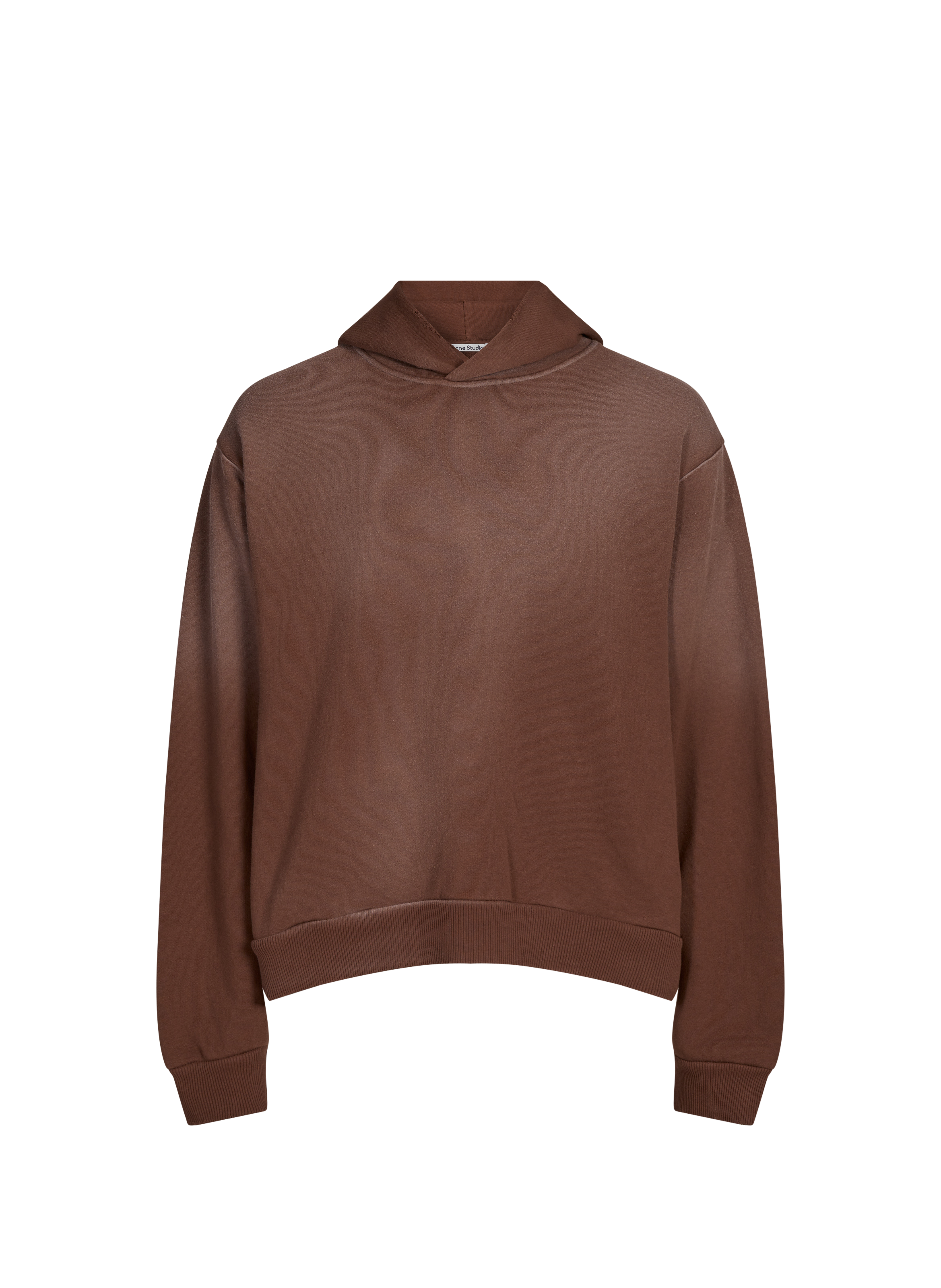 Hoodie en coton ACNE STUDIOS Marron