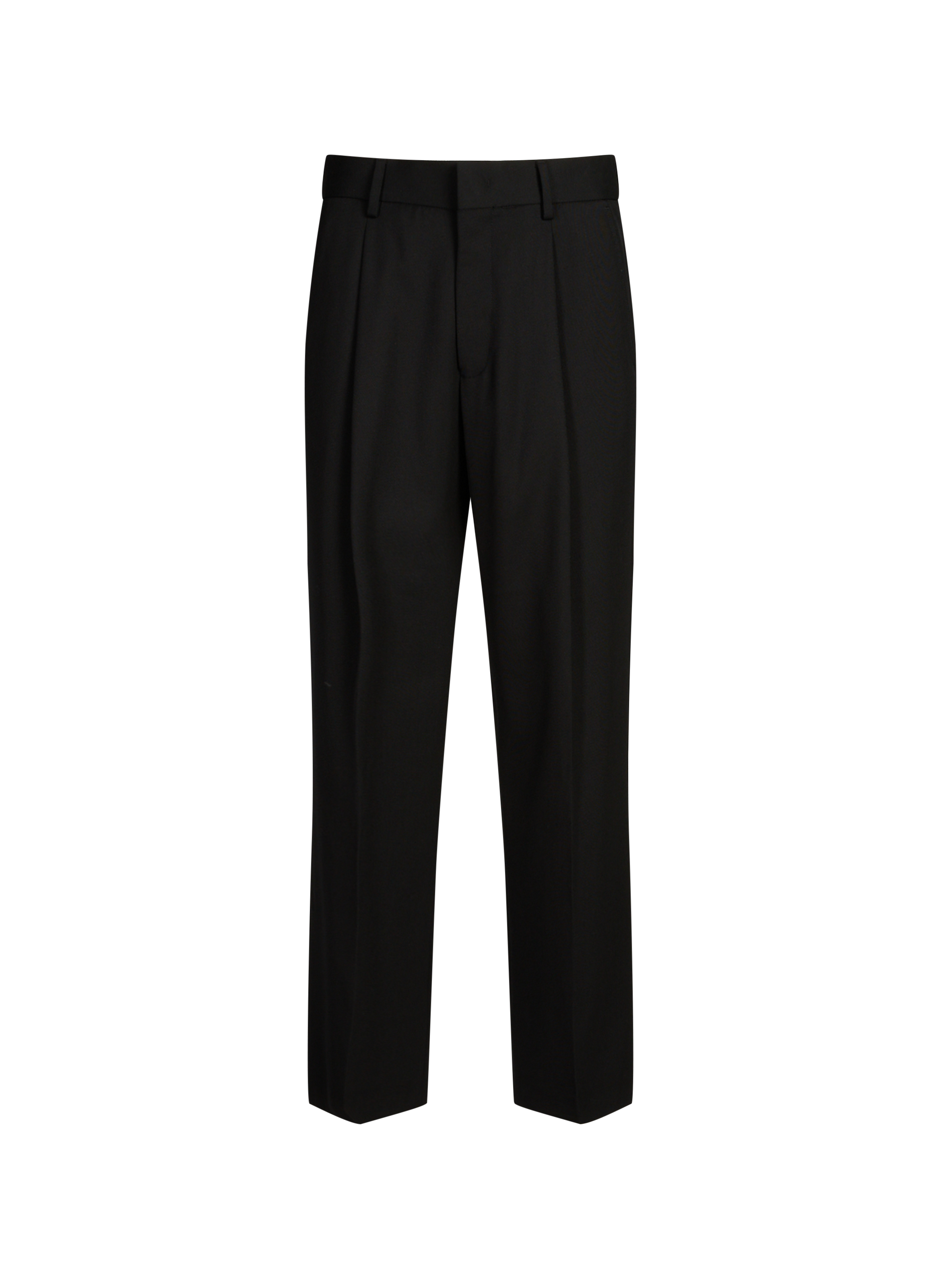 Straight wool-blend trousers  NN.07 Black