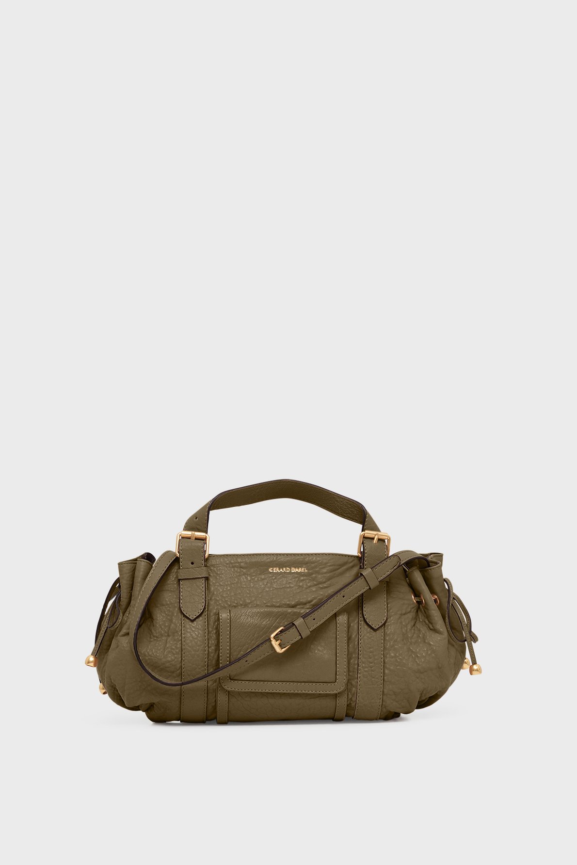 Sac à main en cuir bubble - 18h GERARD DAREL Kaki