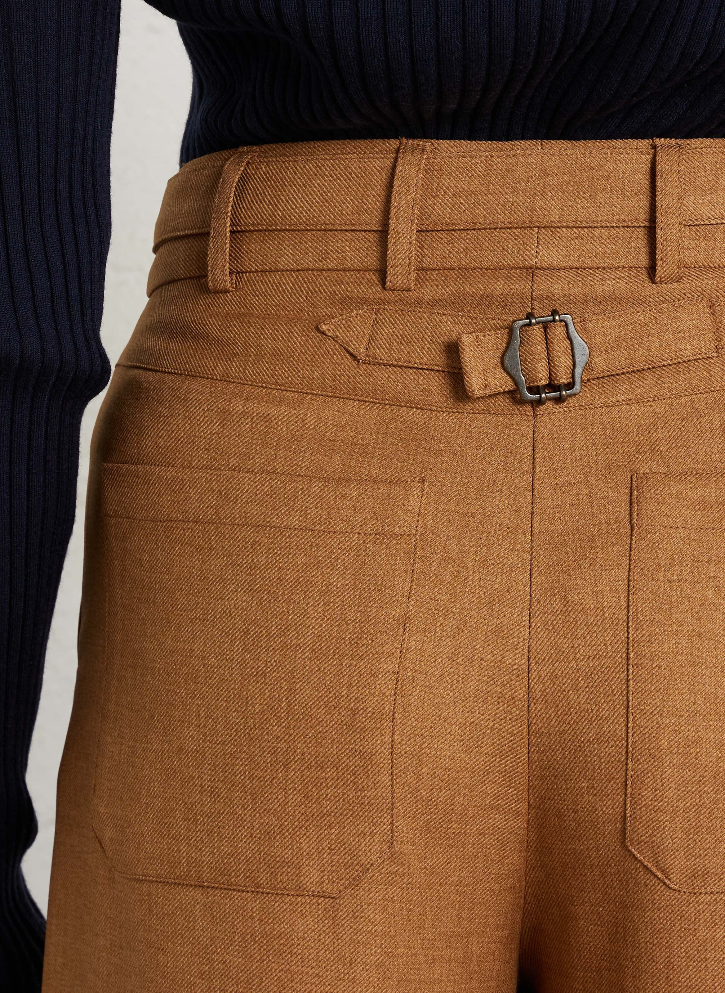 Pantalon large daisy MAISON 123 Beige