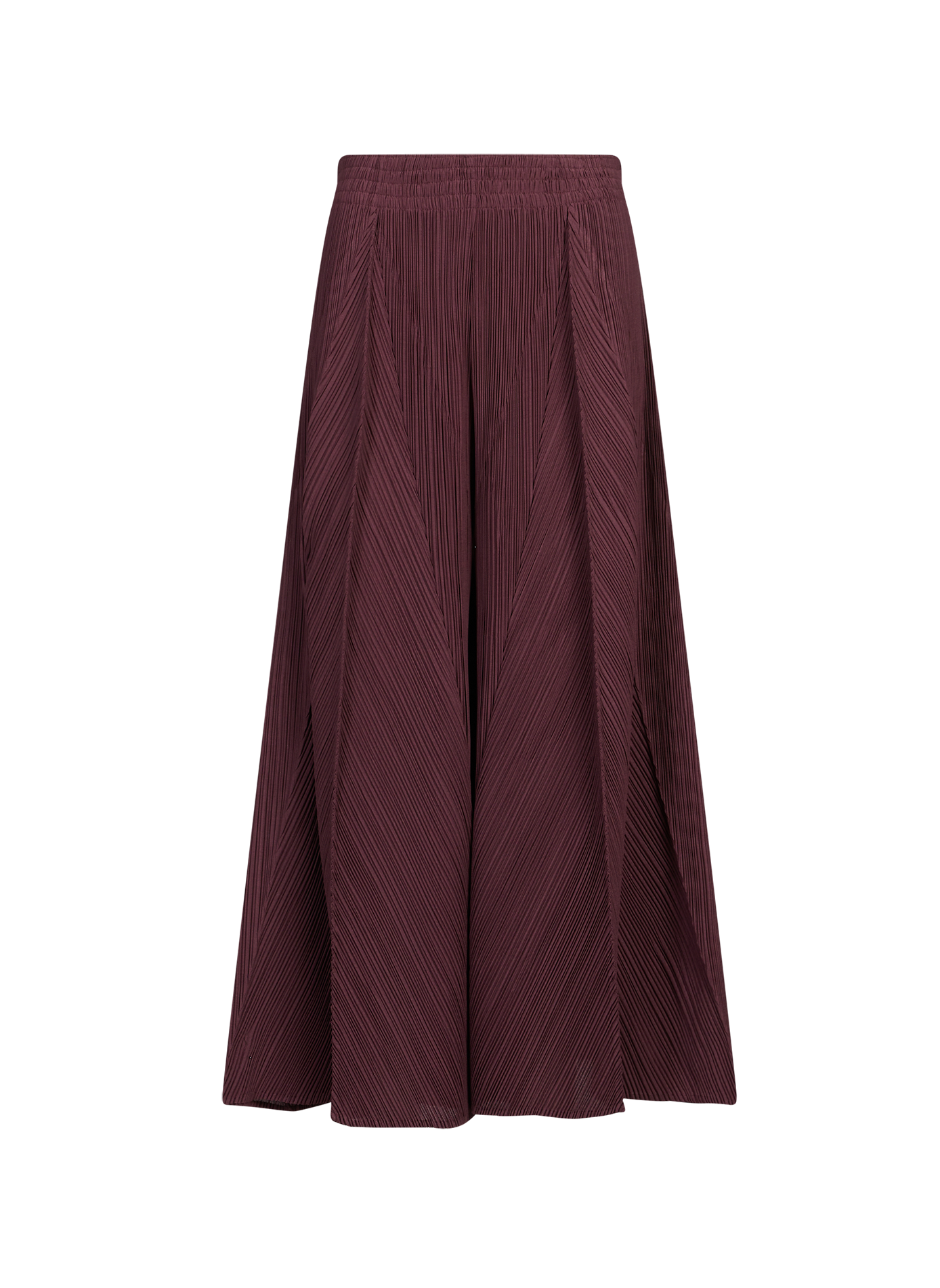 Wide Striped Trousers ADOLFO DOMINGUEZ Red