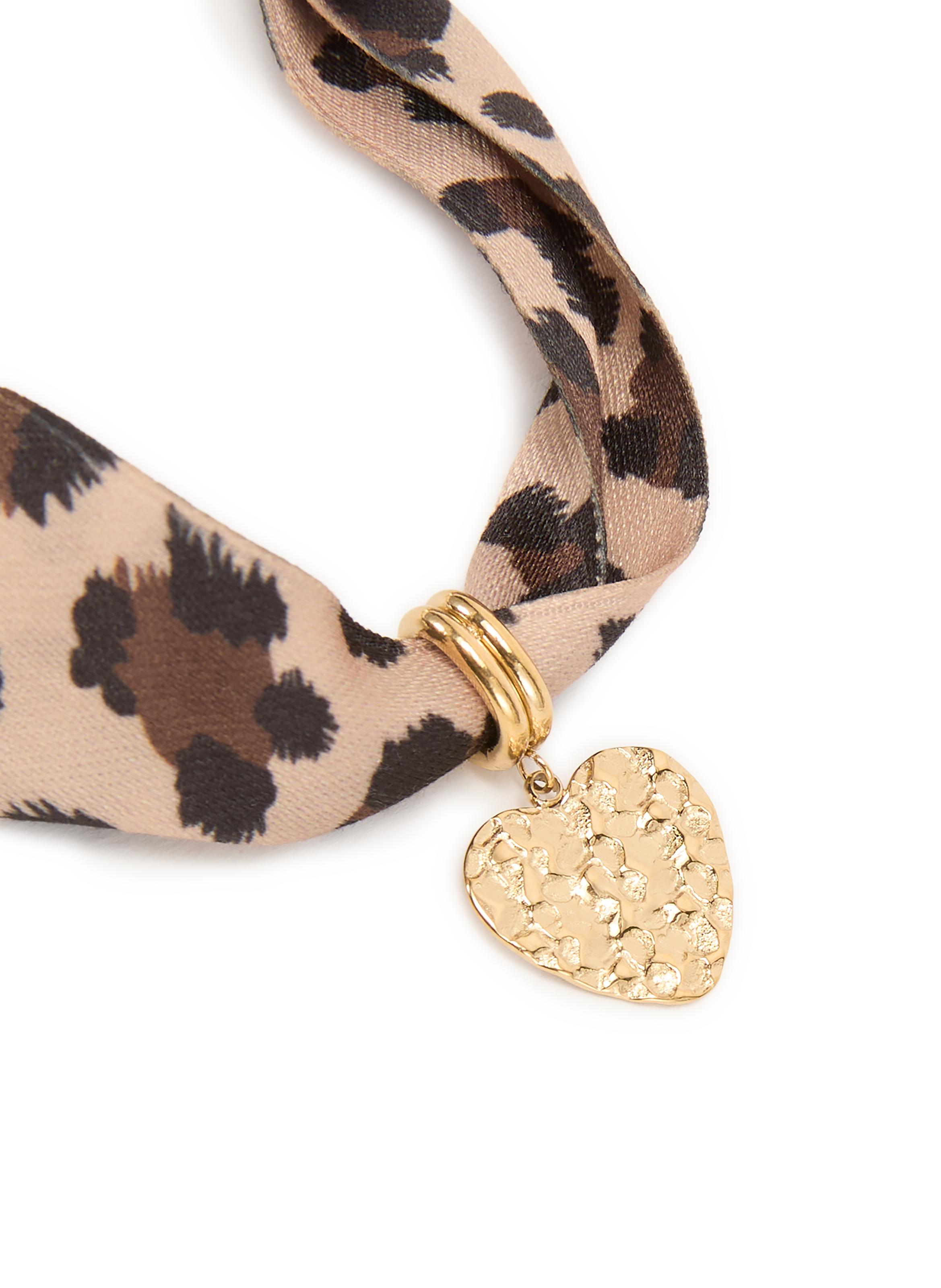 Bracelet léopard avec coeur AU PRINTEMPS PARIS Multicolore