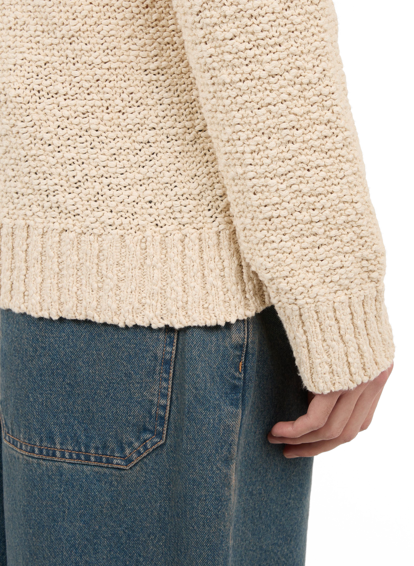Cotton Fazy Sweater SAISON 1865 Beige