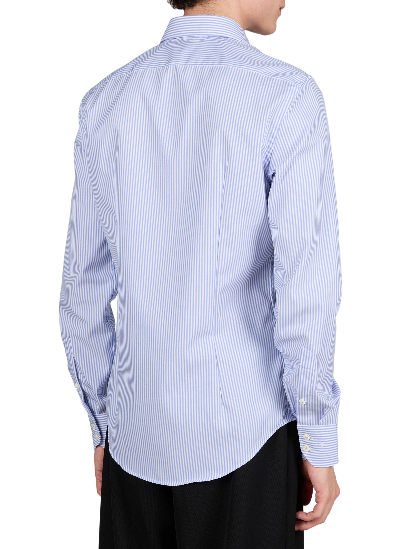 Slim-fit striped cotton shirt VAN LAACK Blue