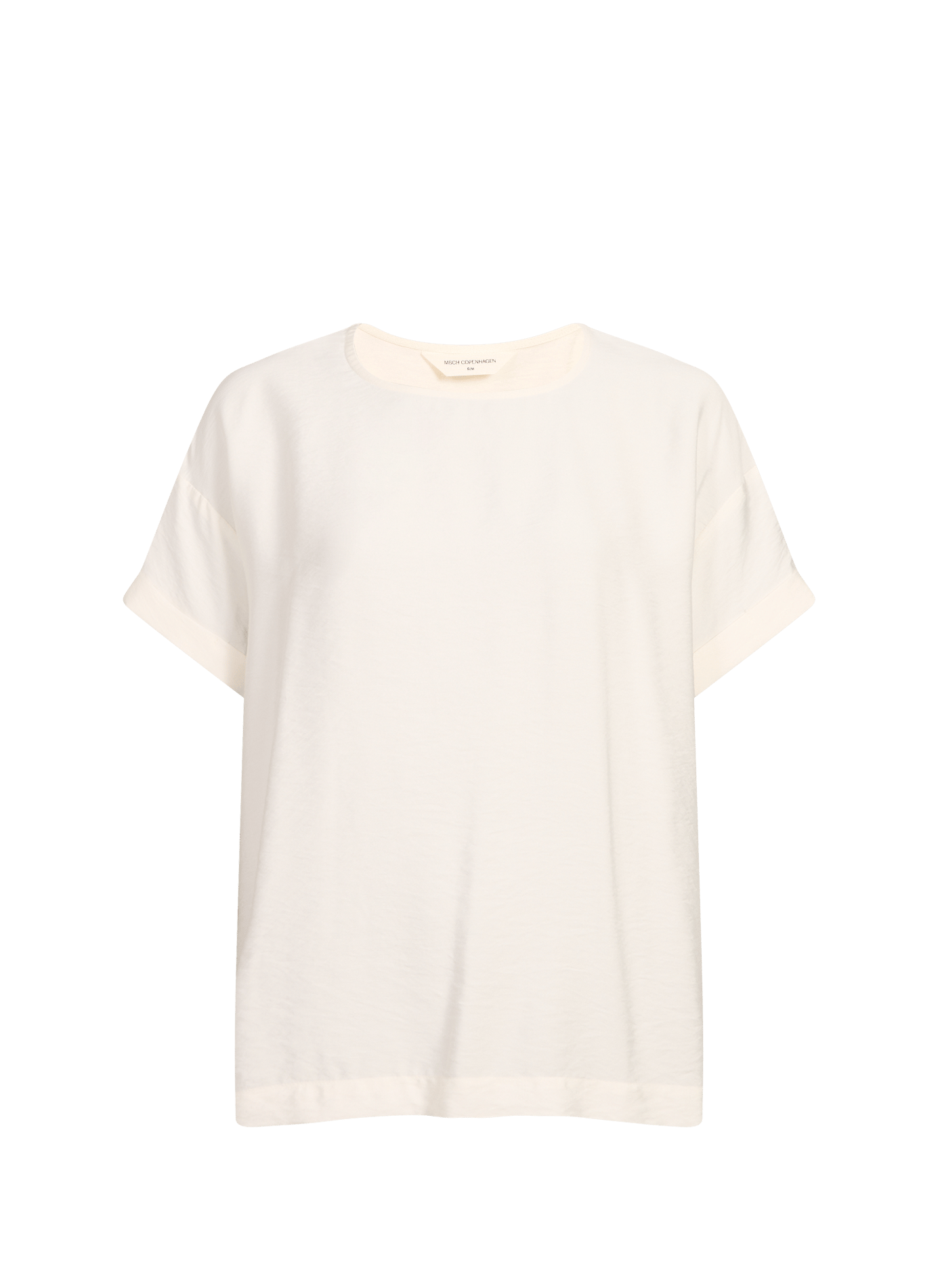 Tee-shirt ample manches courtes uni MSCH Beige