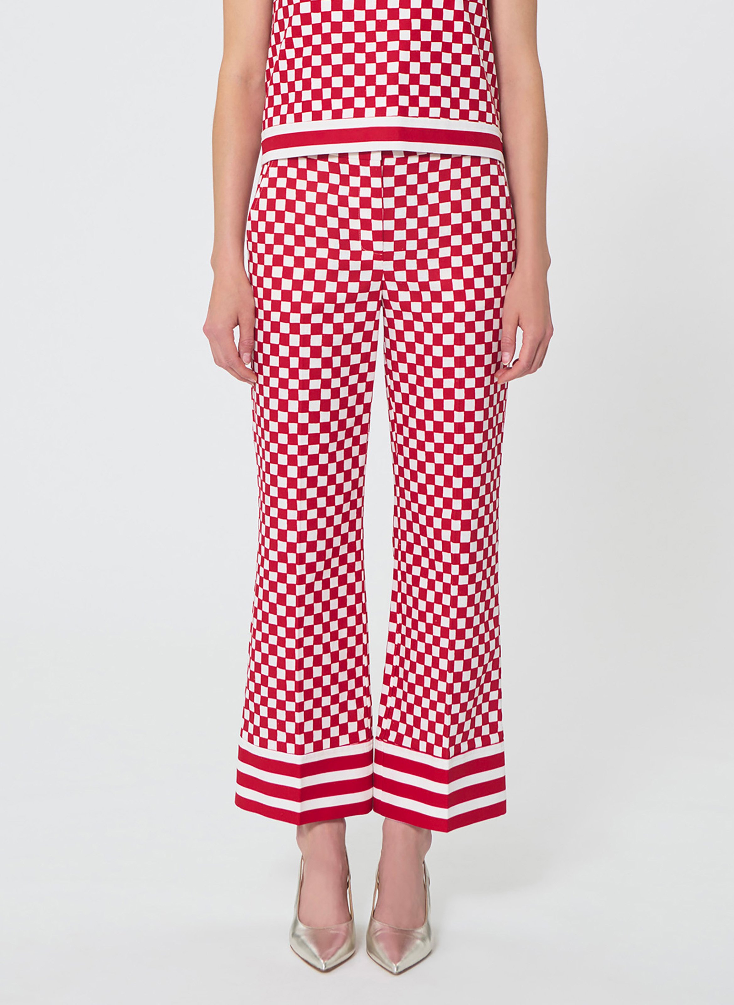 Pantalon pietro TARA JARMON Rouge