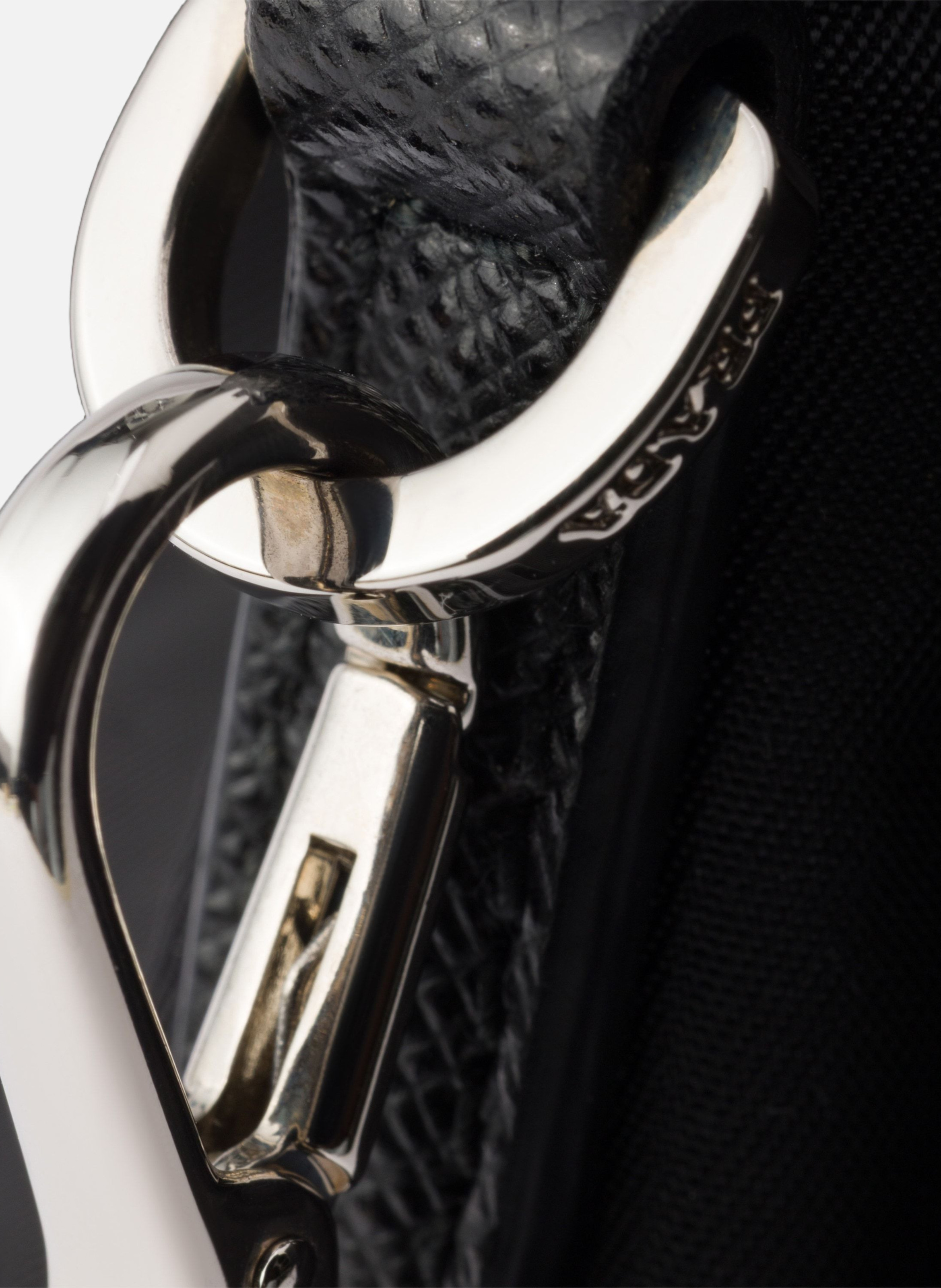 Pochette en re-nylon PRADA Noir