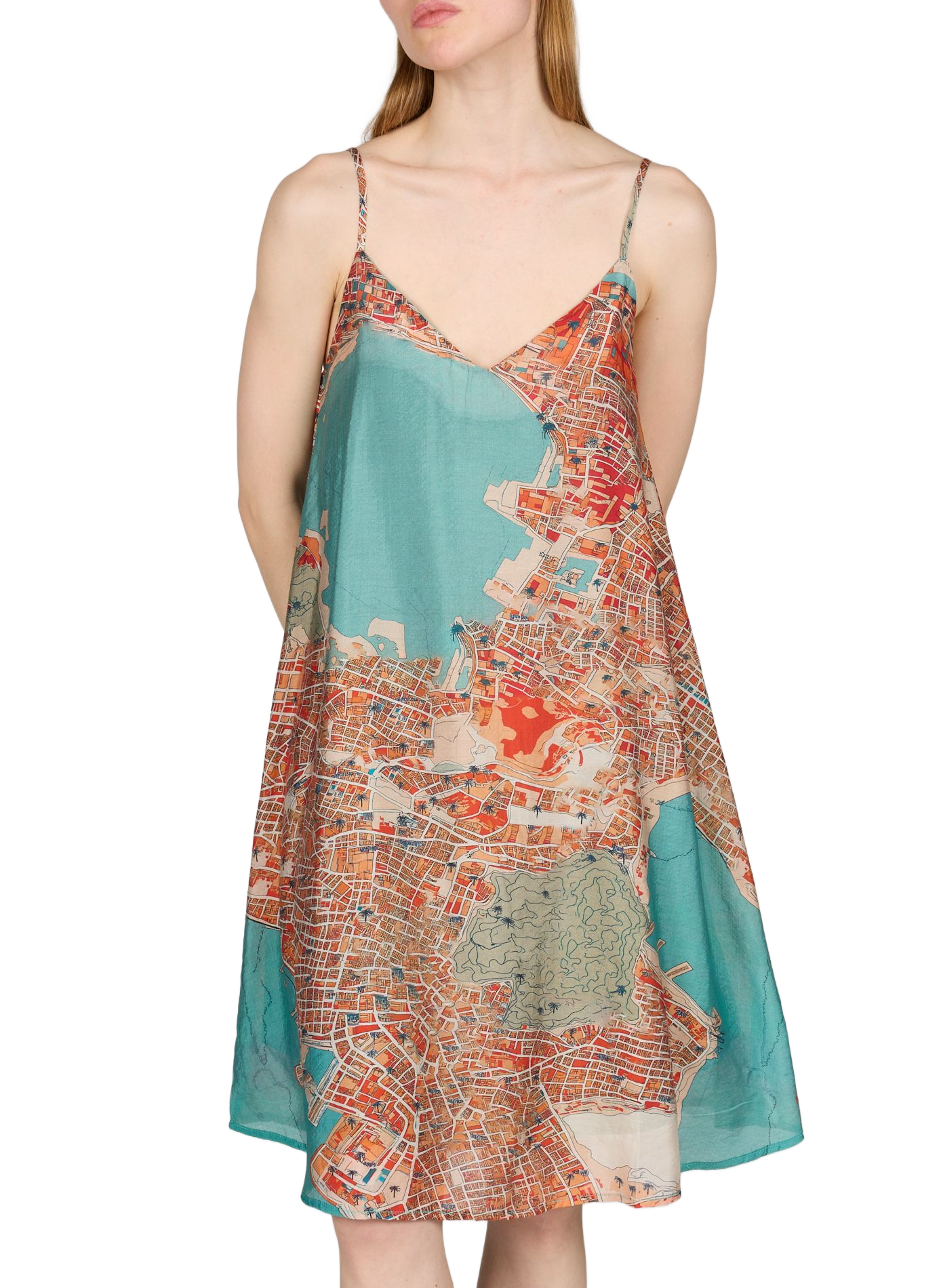 Robe imprimée Objeta fluide OBJECT Multicolore