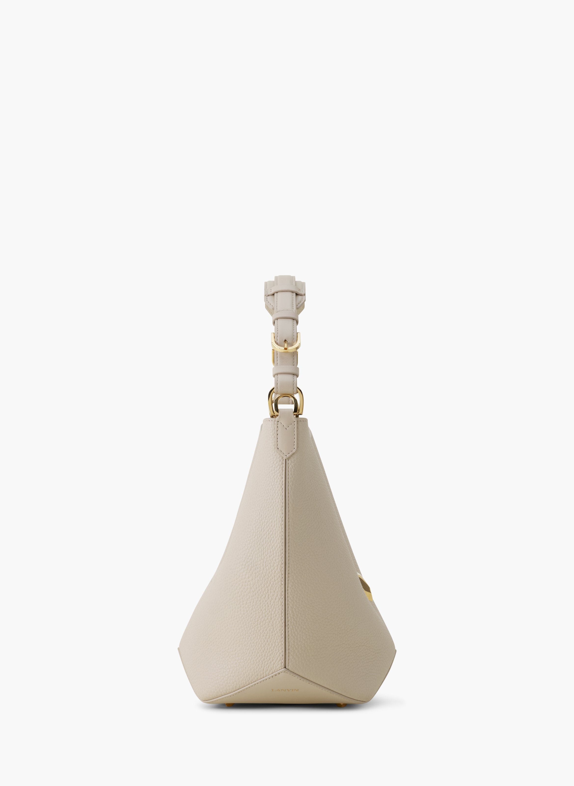 Sac seau catch by lanvin en cuir LANVIN Blanc