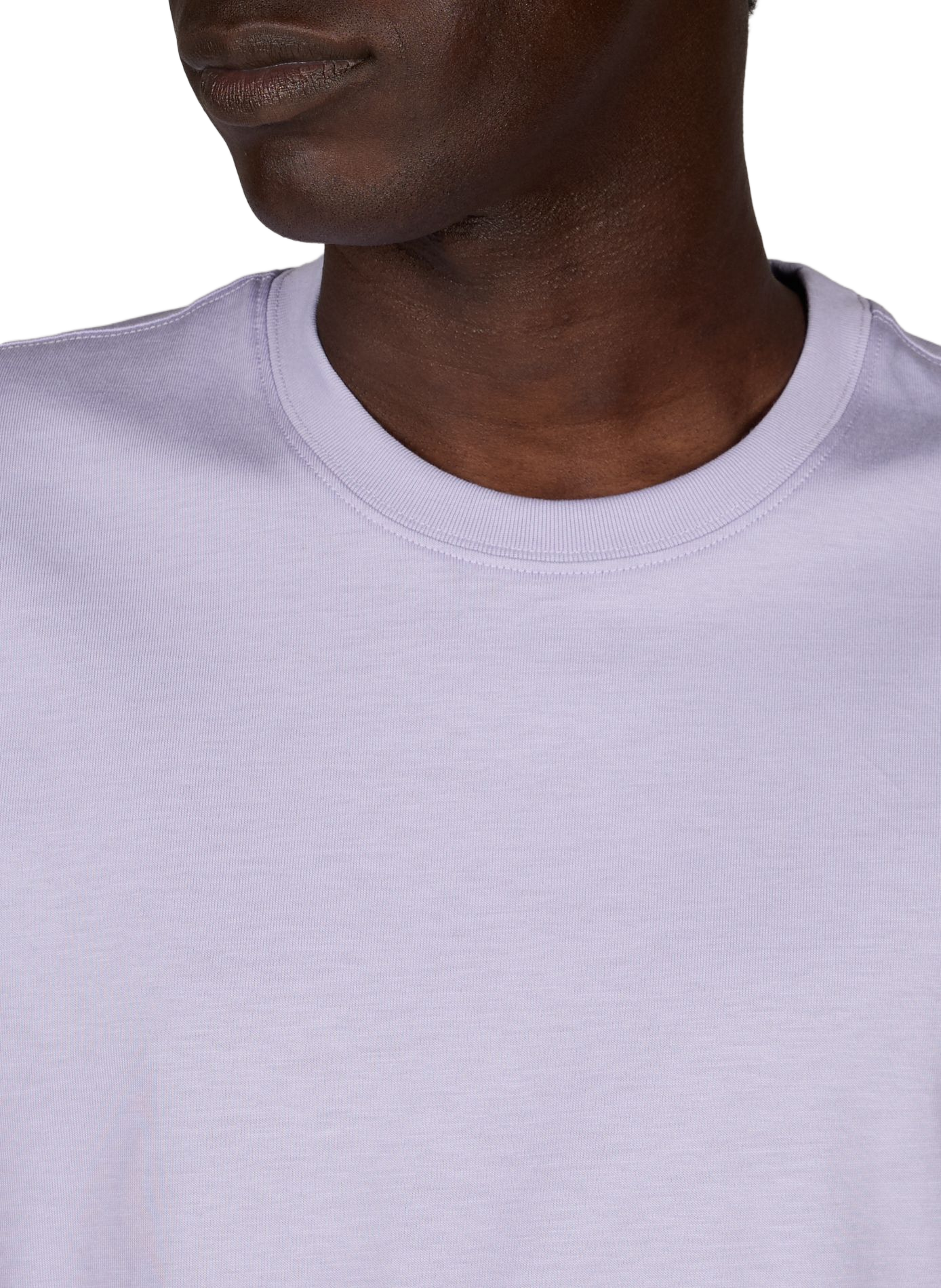 Gerader einfarbiger T-Shirt ETON Violett