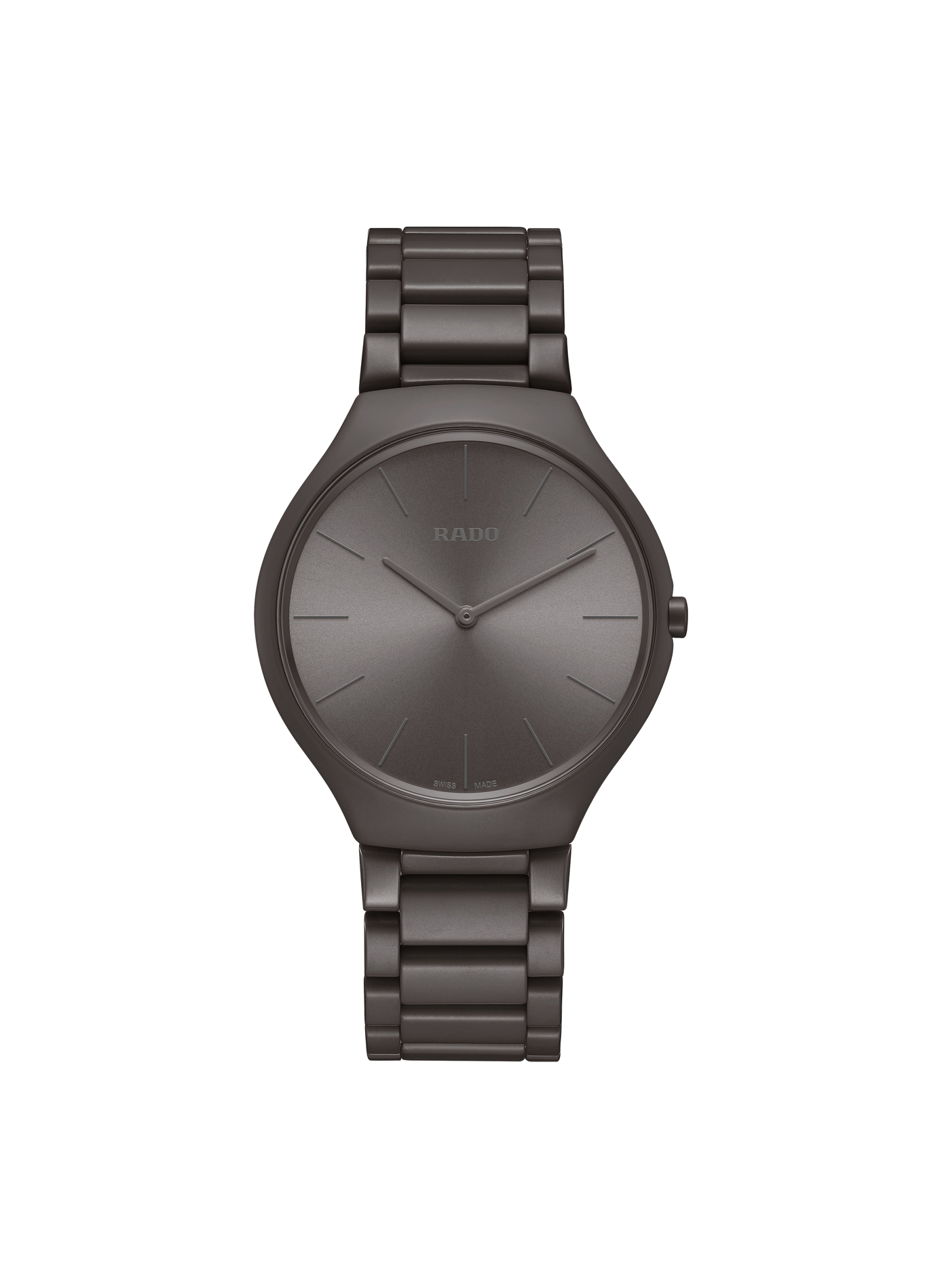 Montre quartz en céramique RADO Gris