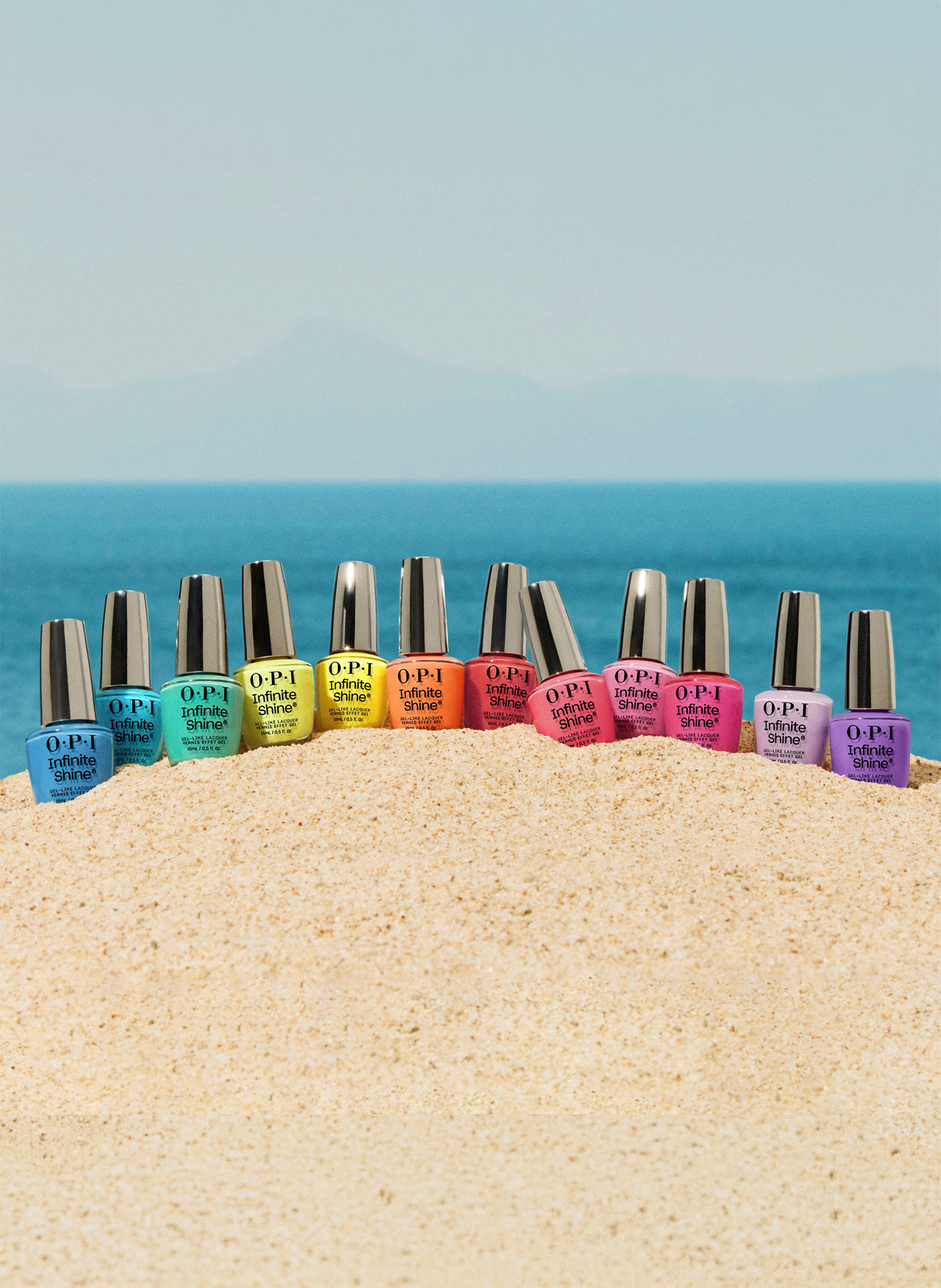 Infinite Shine - Beat Goes Neon and On OPI Rose moyen