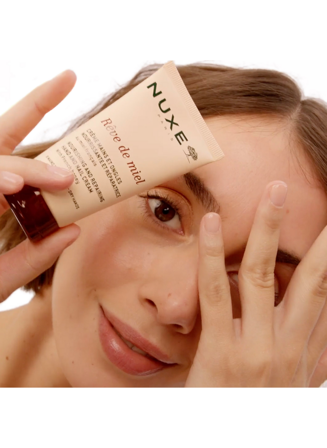 Traum von Honig - Nährende und reparierende Hand- und Nagelcreme NUXE No color