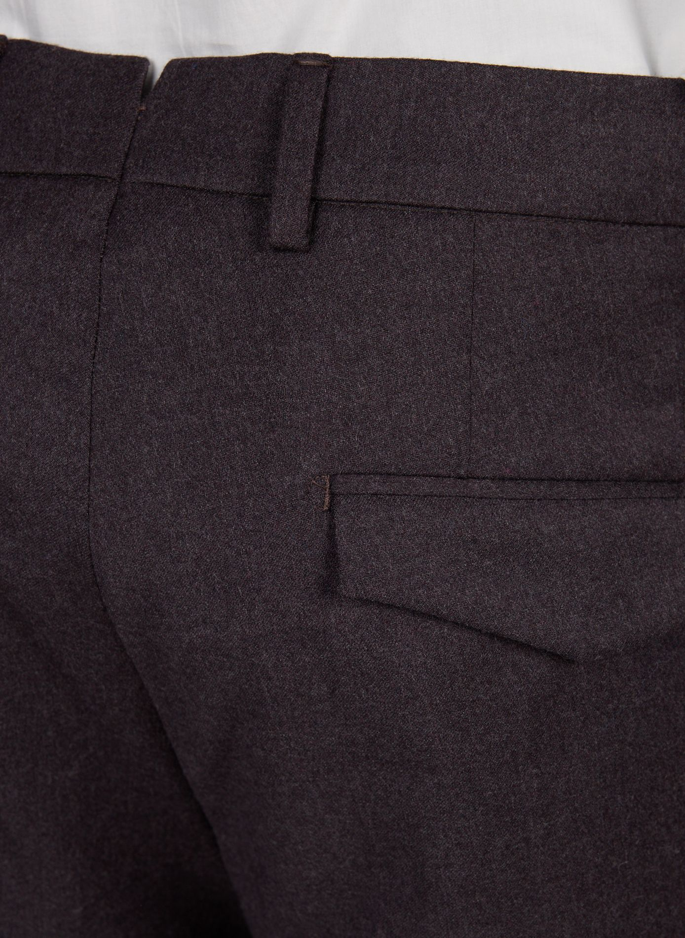 Langer Wollmantel SLOWEAR Violett