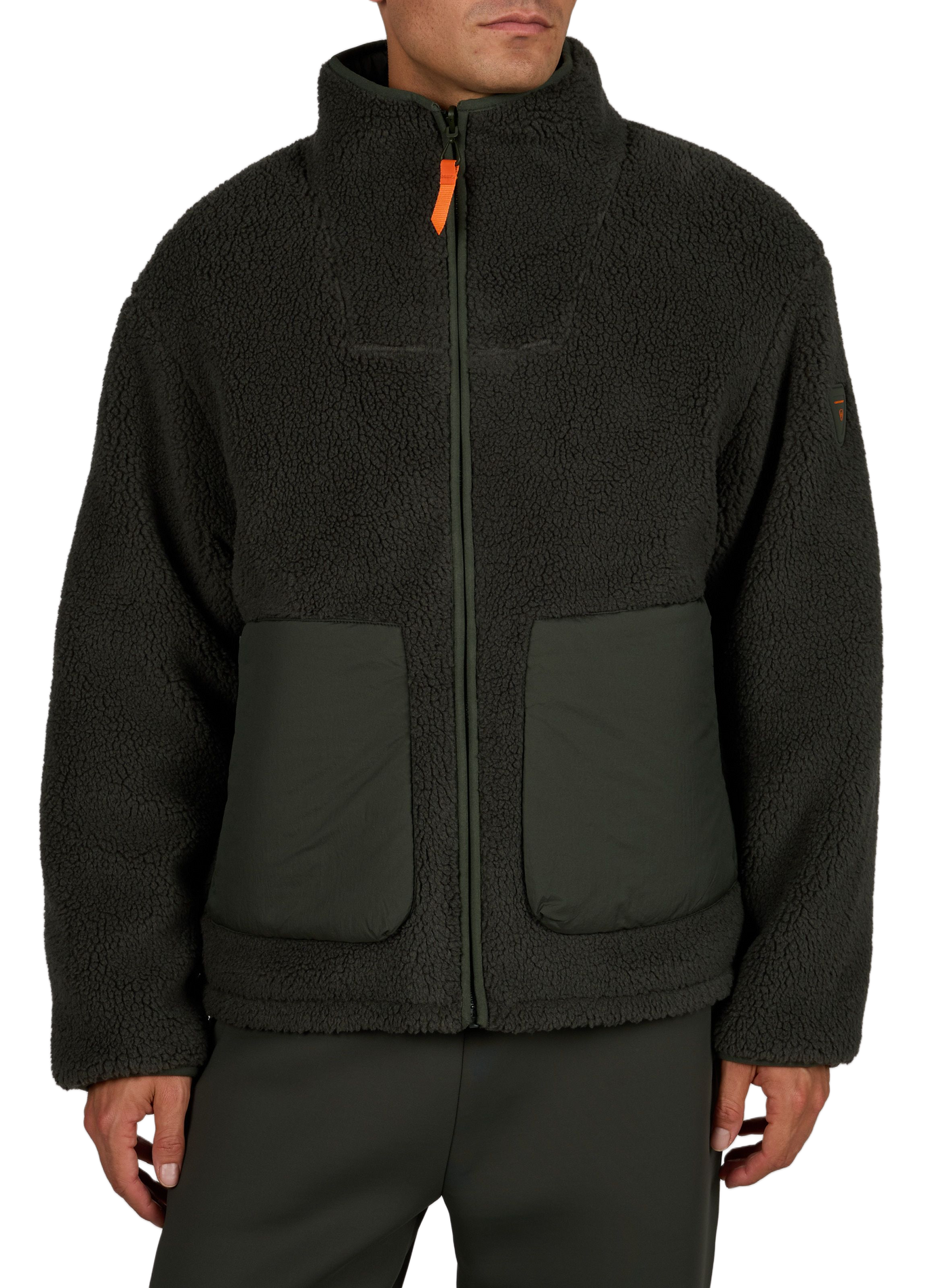 Veste Nobu réversible à col vareuse GERTRUDE Vert