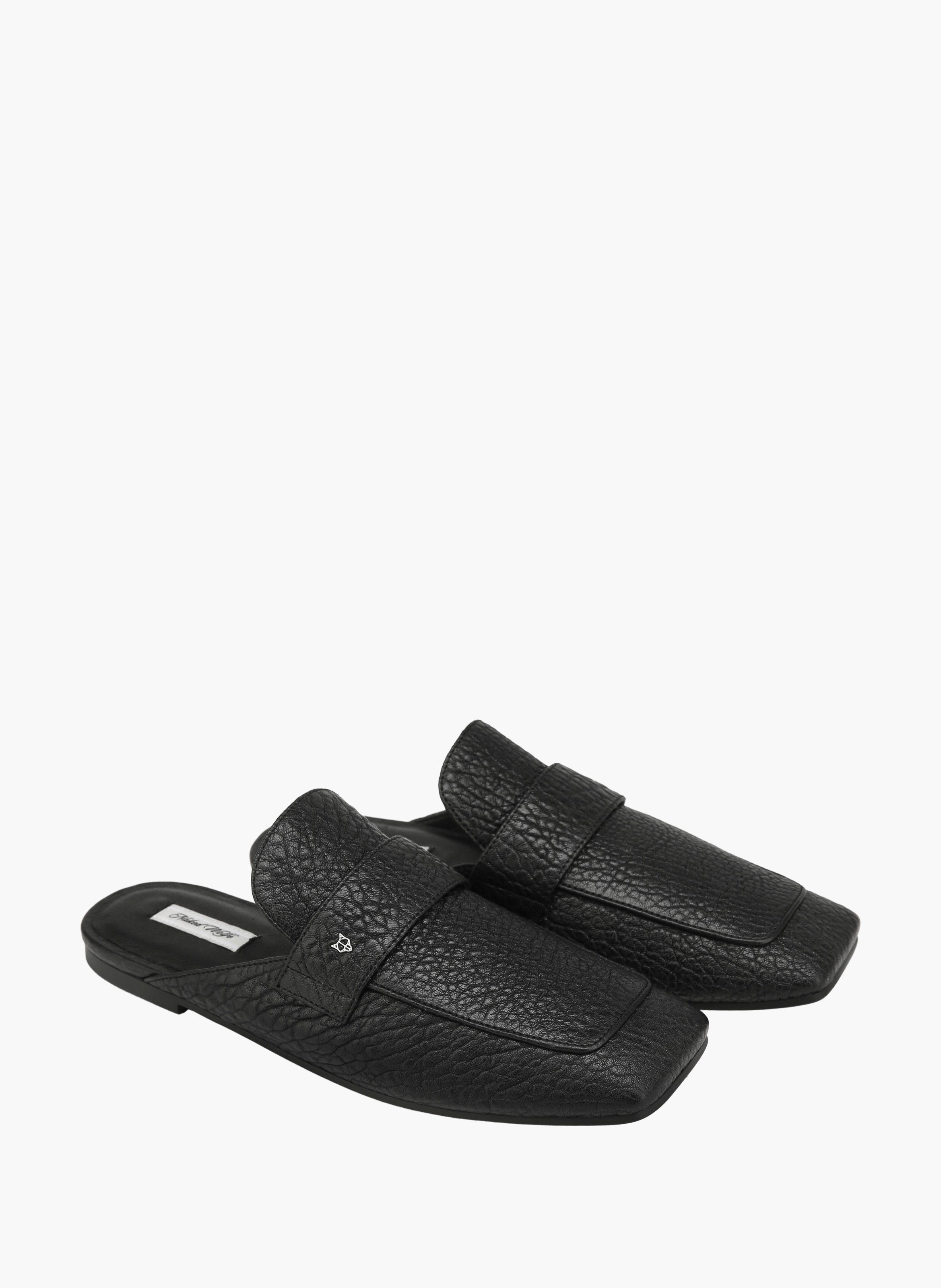 Mocassins bridgerton aviator NAKED WOLFE Noir