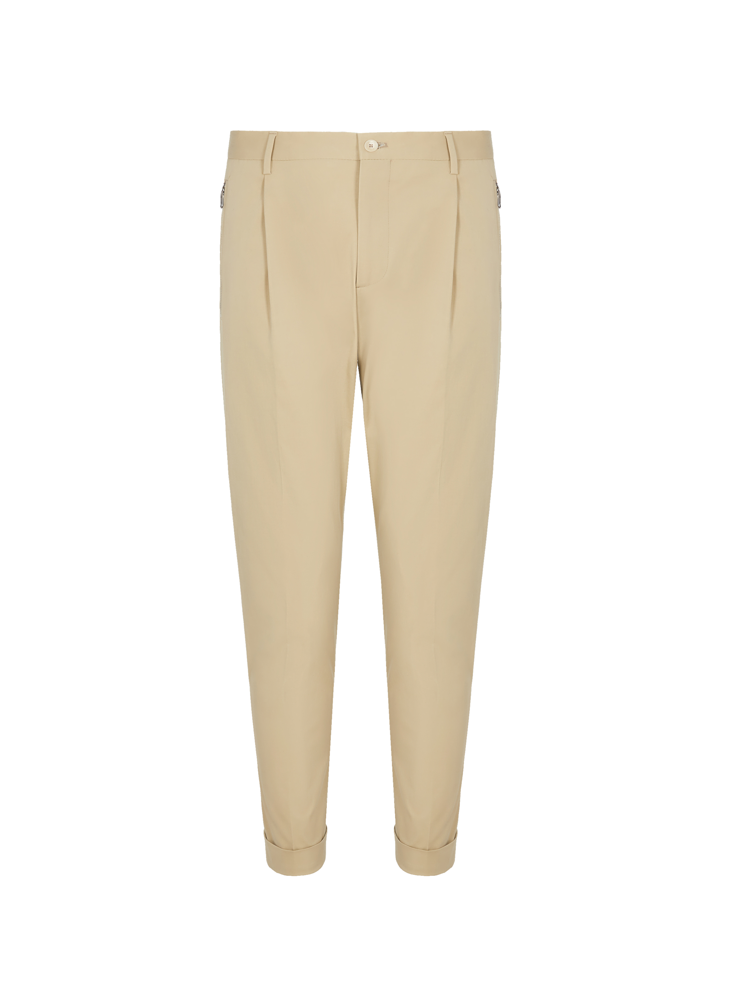 Pantalon chino en coton stretch