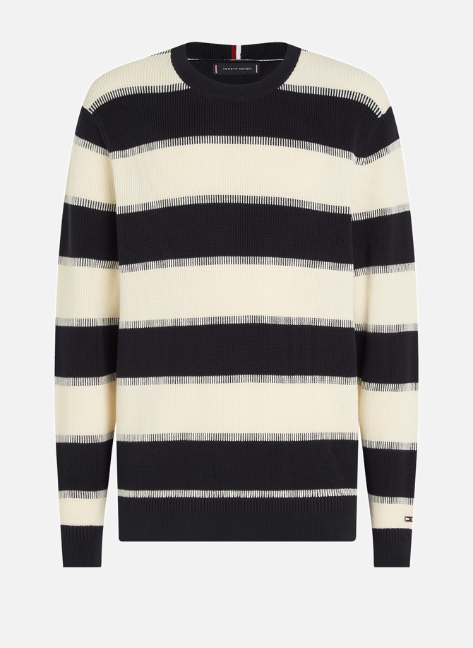 Striped cotton sweater TOMMY HILFIGER
