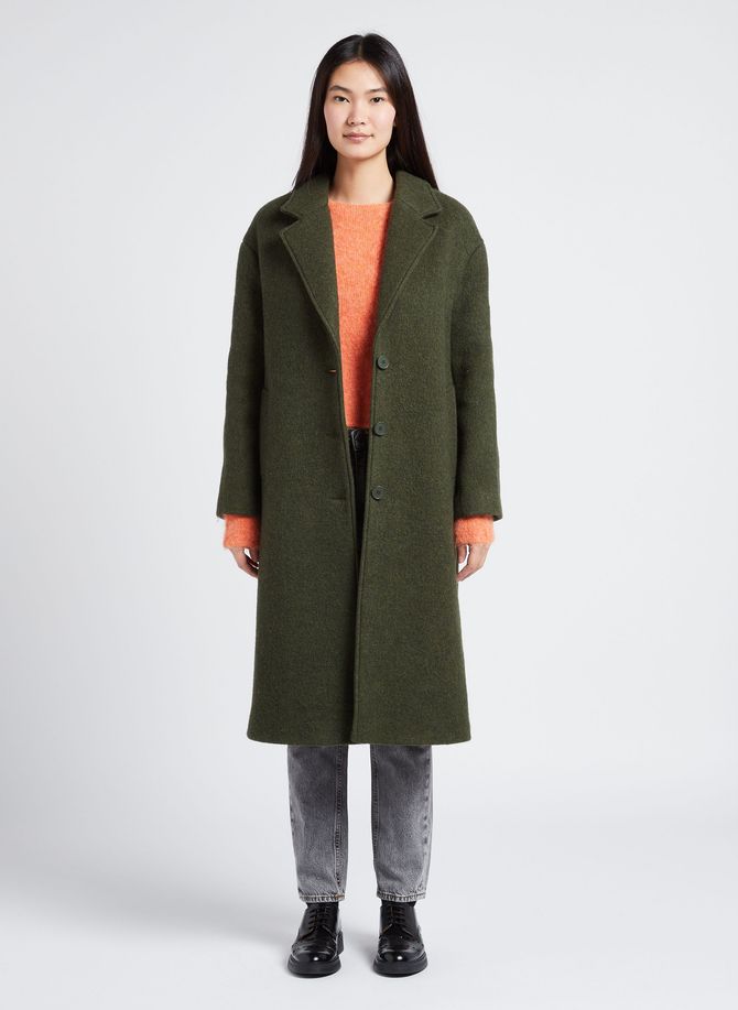 Manteau ample à col tailleur en laine mélangée bazybay-f AMERICAN VINTAGE