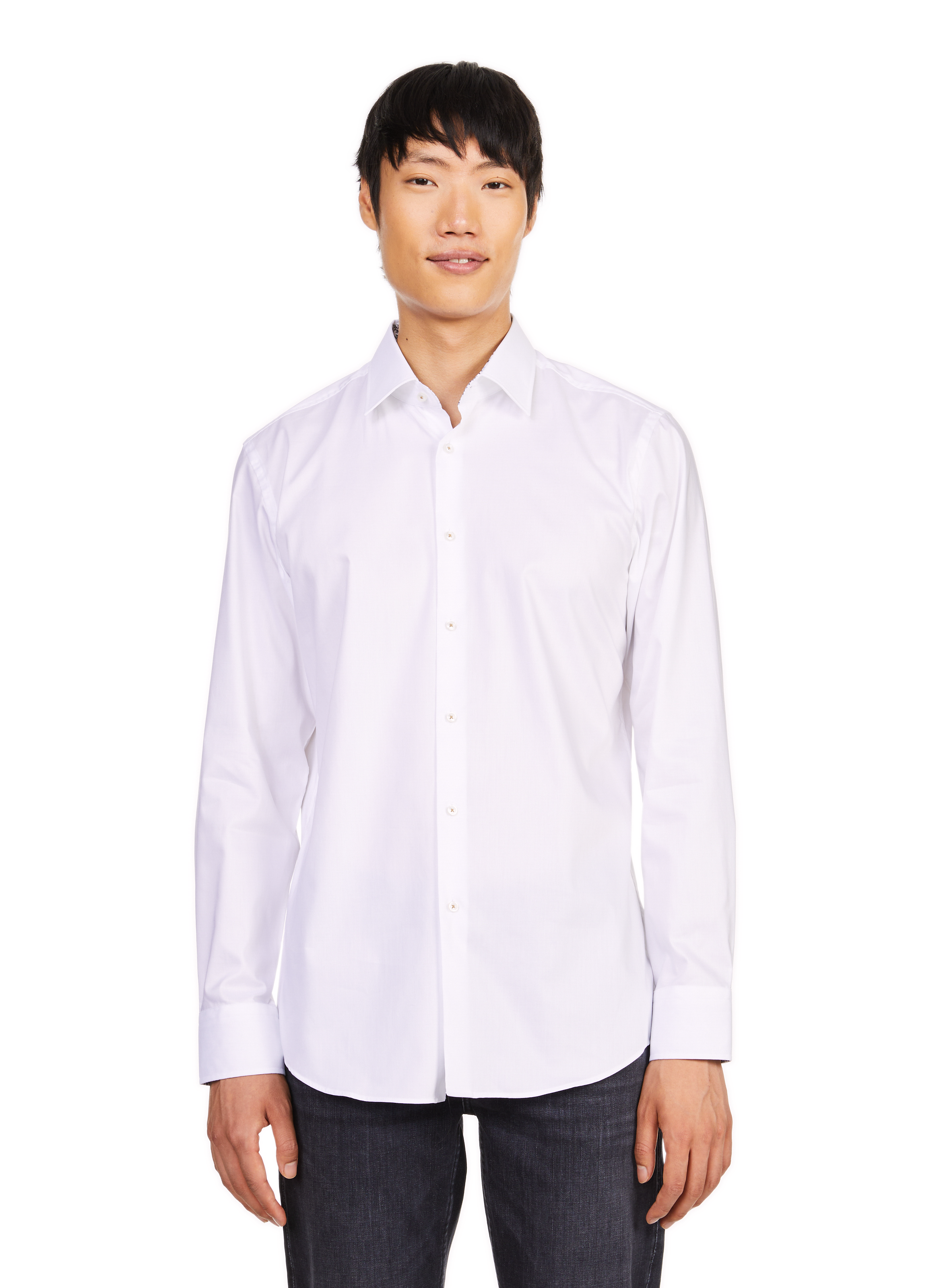 BOSS Slim-fit Shirt White
