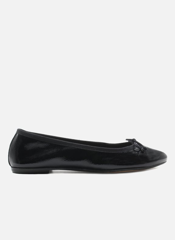 Ballerines classiques cuir verni Noir by JULES & JENN JULES & JENN Ballerines classiques cuir verni Noir