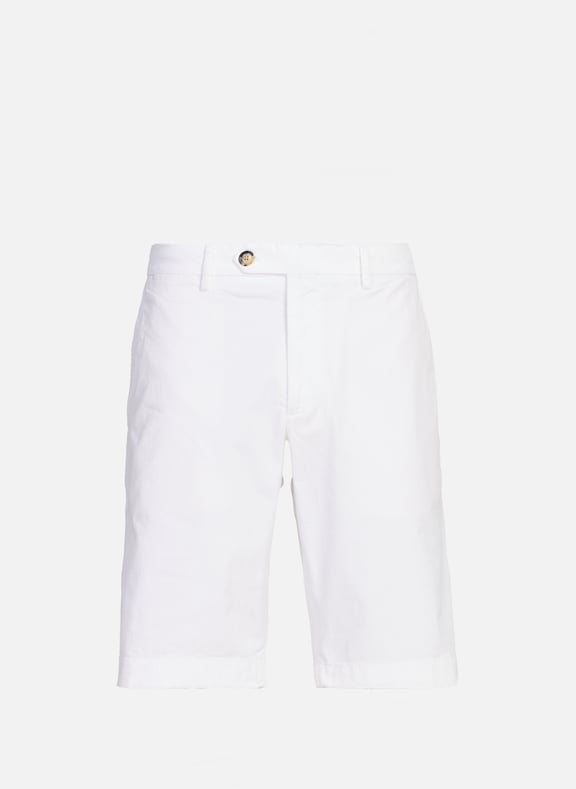 Cotton blend Shorts White by FACONNABLE FACONNABLE Cotton blend Shorts White