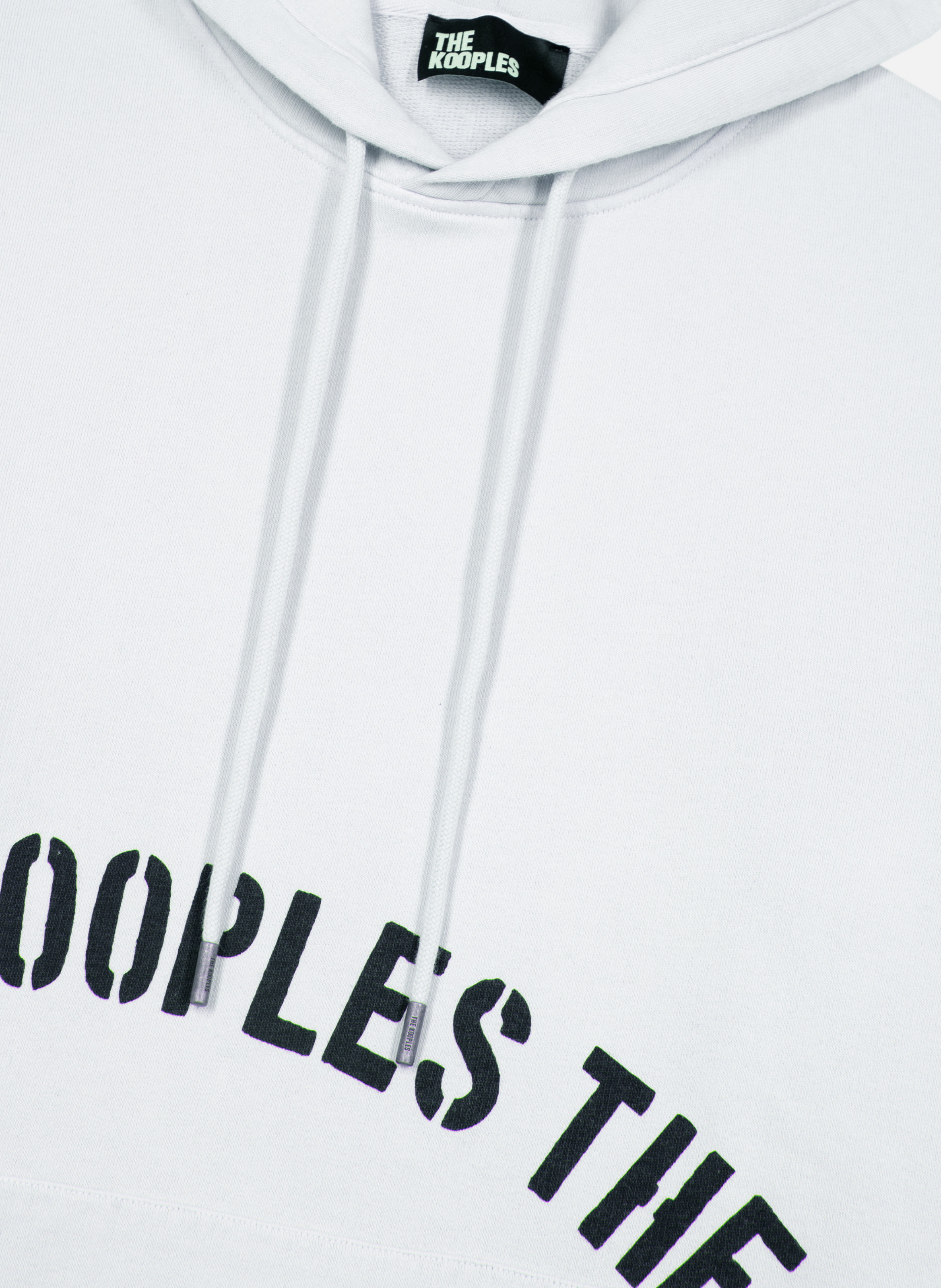 Sweatshirt à capuche avec sérigraphie THE KOOPLES Gris