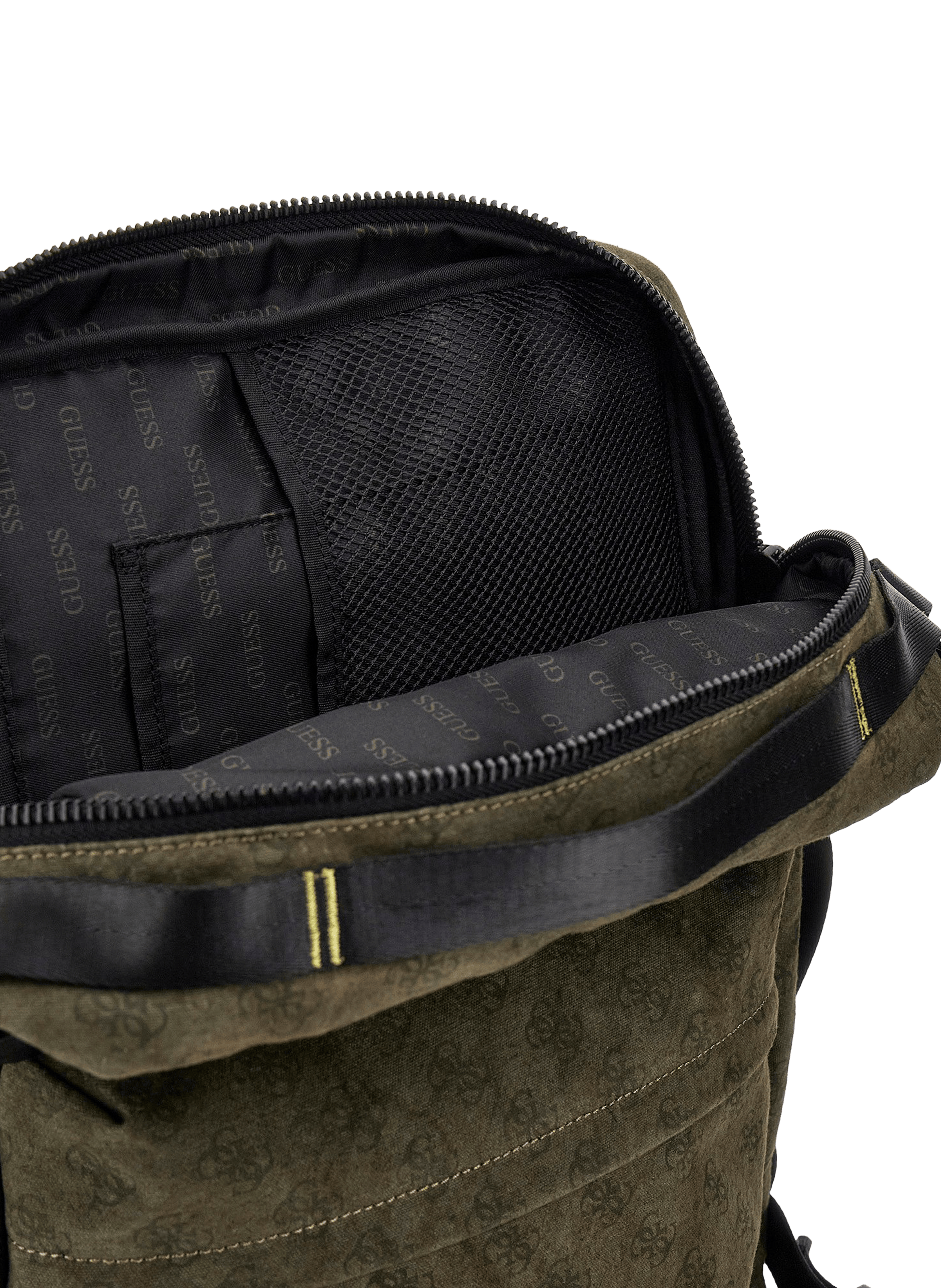 Logo-print backpack GUESS Khaki