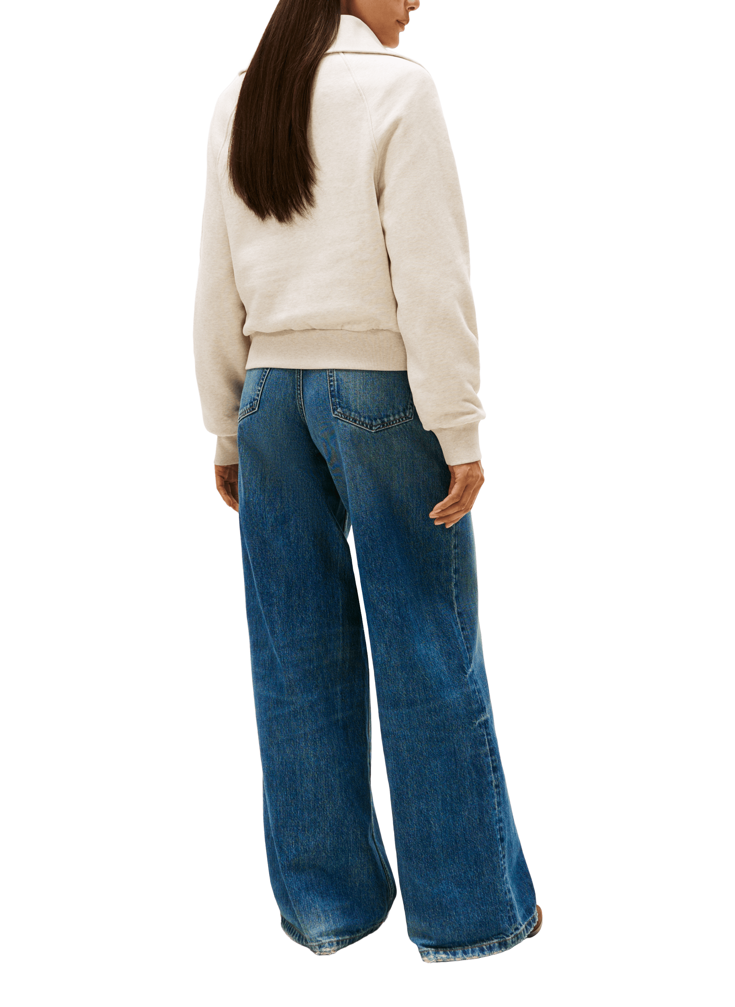 Cotton bomber jacket TOMMY HILFIGER Beige