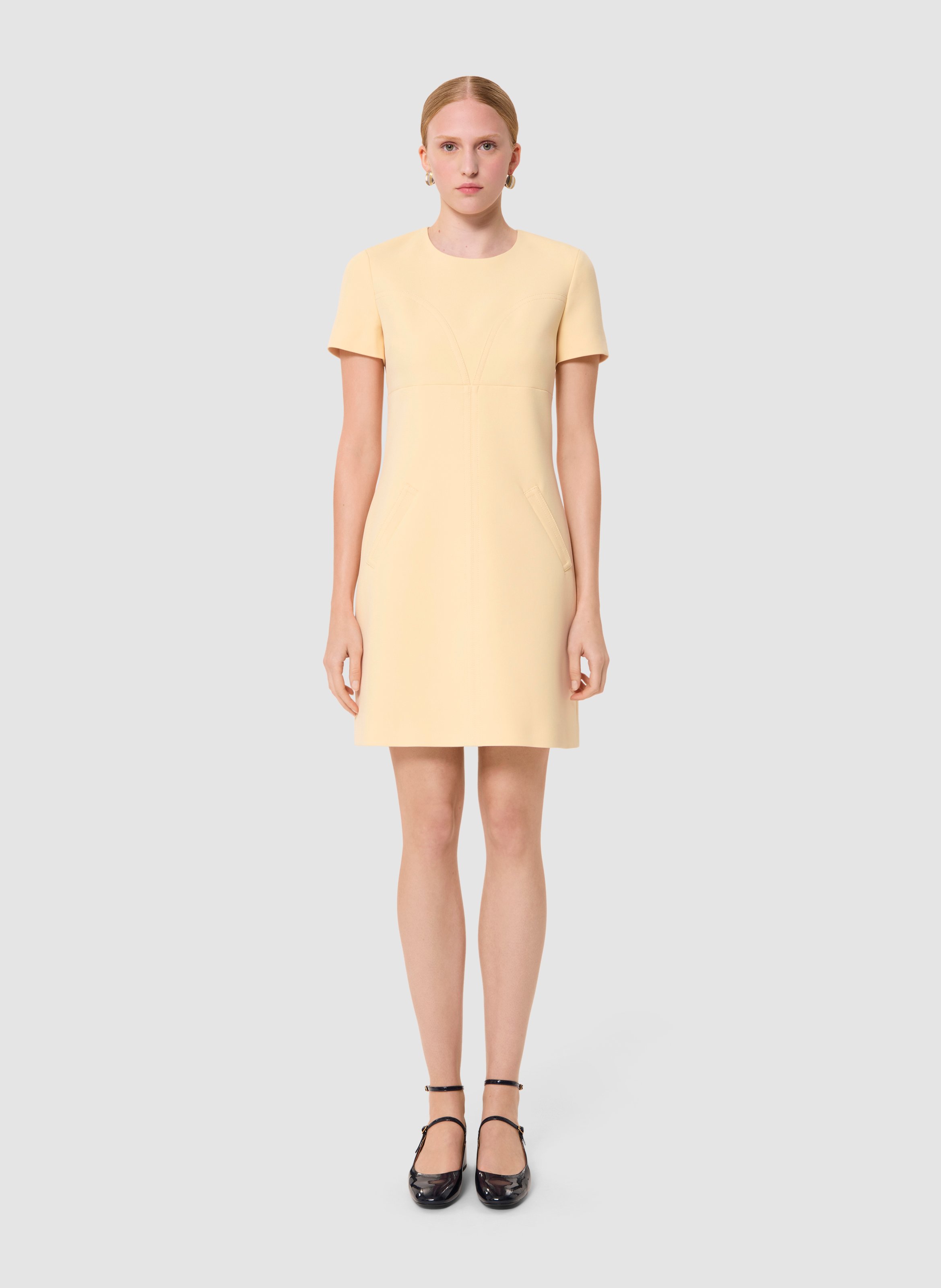 Robe rehane TARA JARMON Jaune