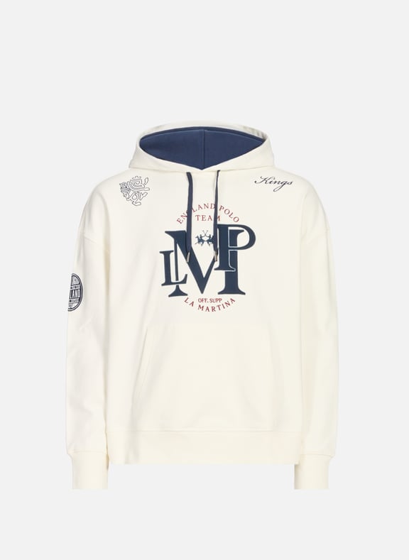 Cotton Hooded Sweatshirt LA MARTINA Cotton Hooded Sweatshirt LA MARTINA