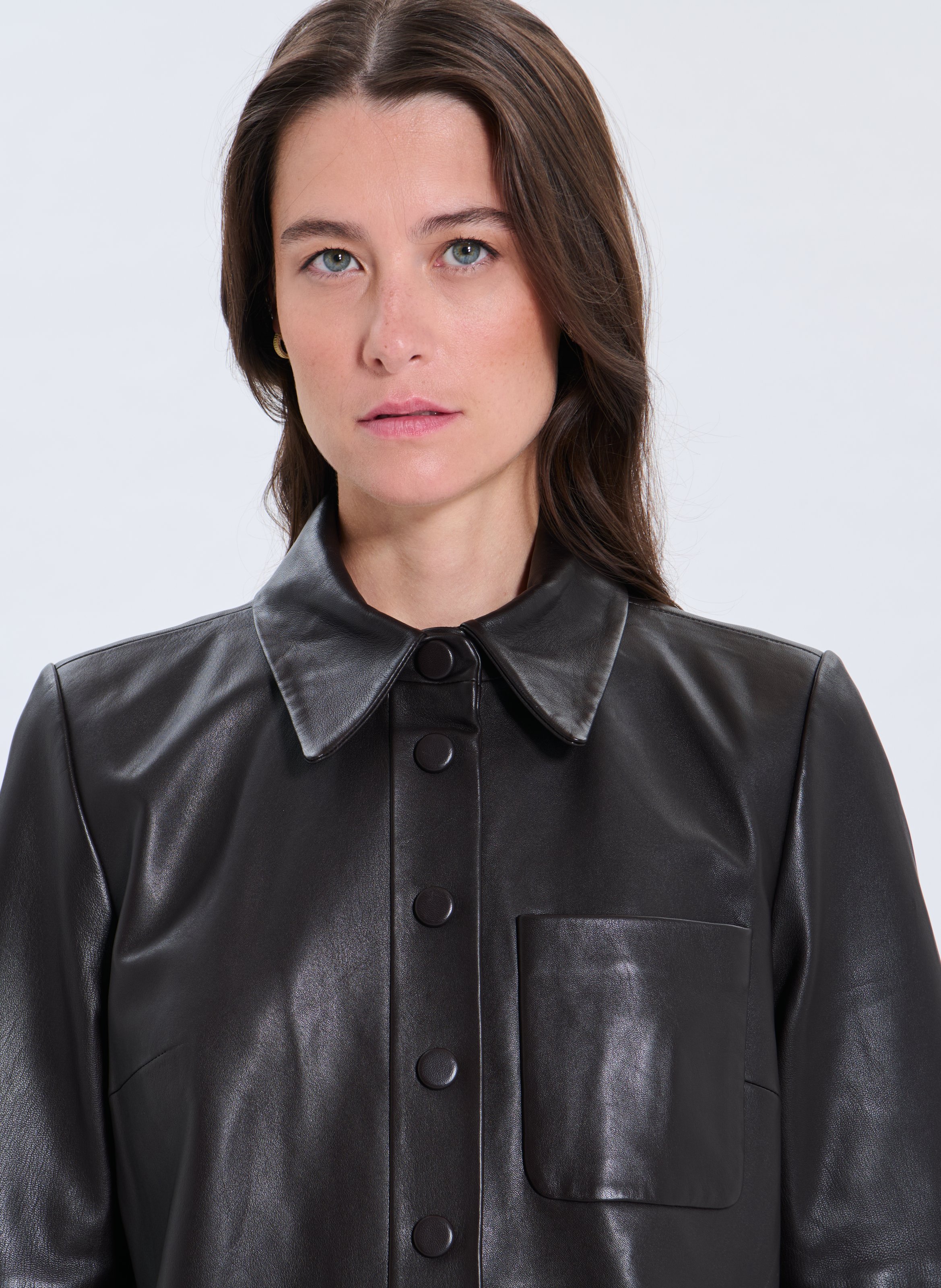 Chemise  celina ZAPA Marron