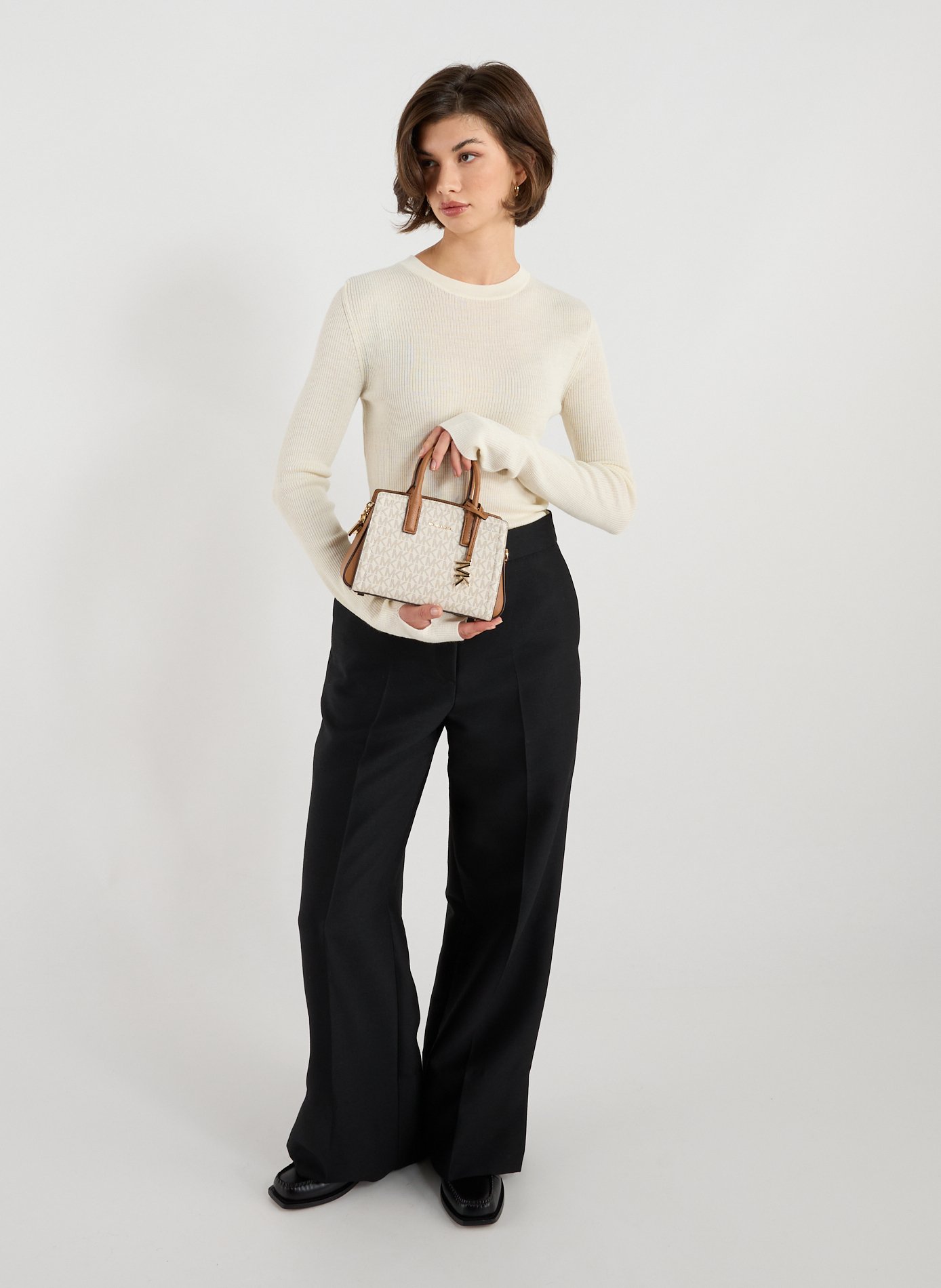 Sac à main imprimé monogramme MICHAEL KORS Multicolore