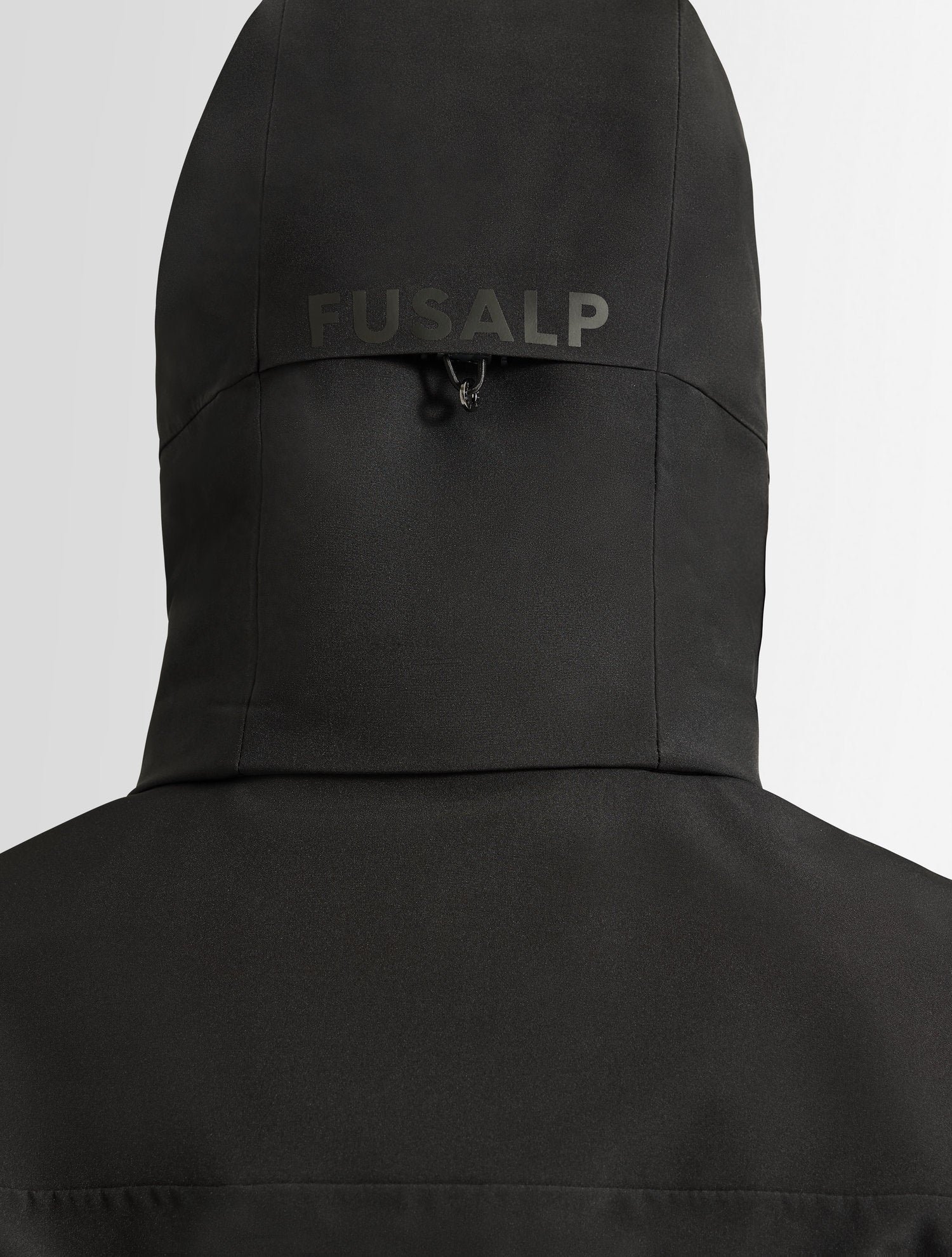 Veste de ski roppi col capuche FUSALP Noir