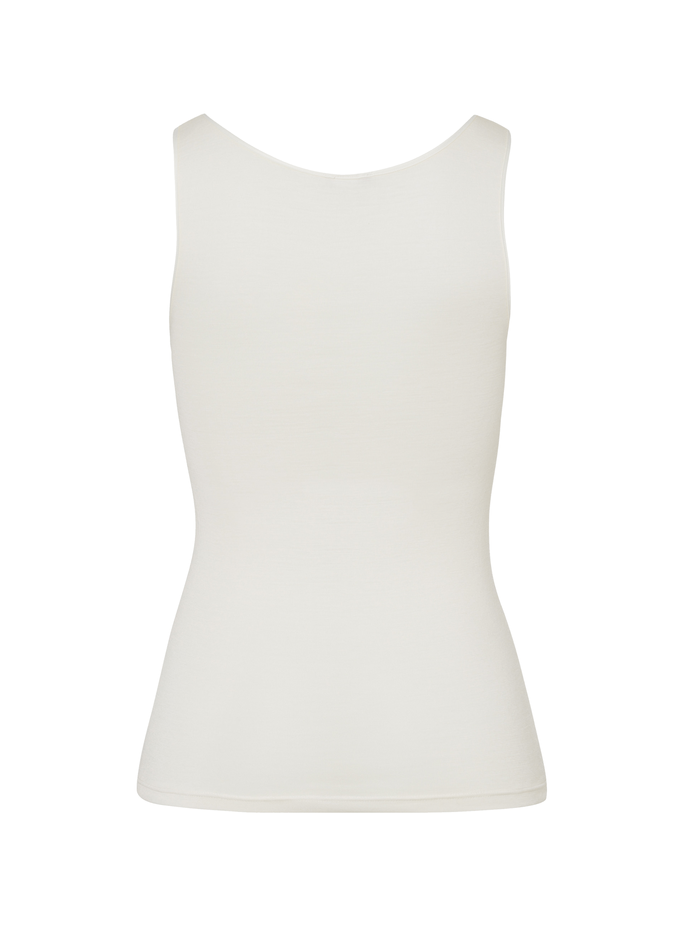 Wool and silk tank top HANRO Beige