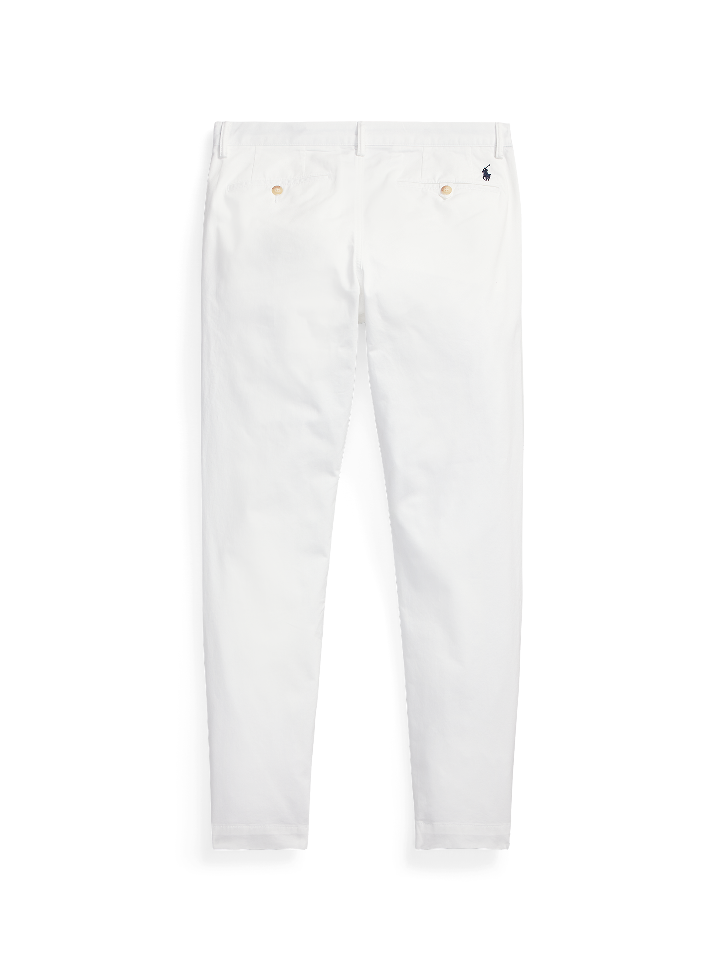 Pantalon slim en coton mélangé POLO RALPH LAUREN Blanc