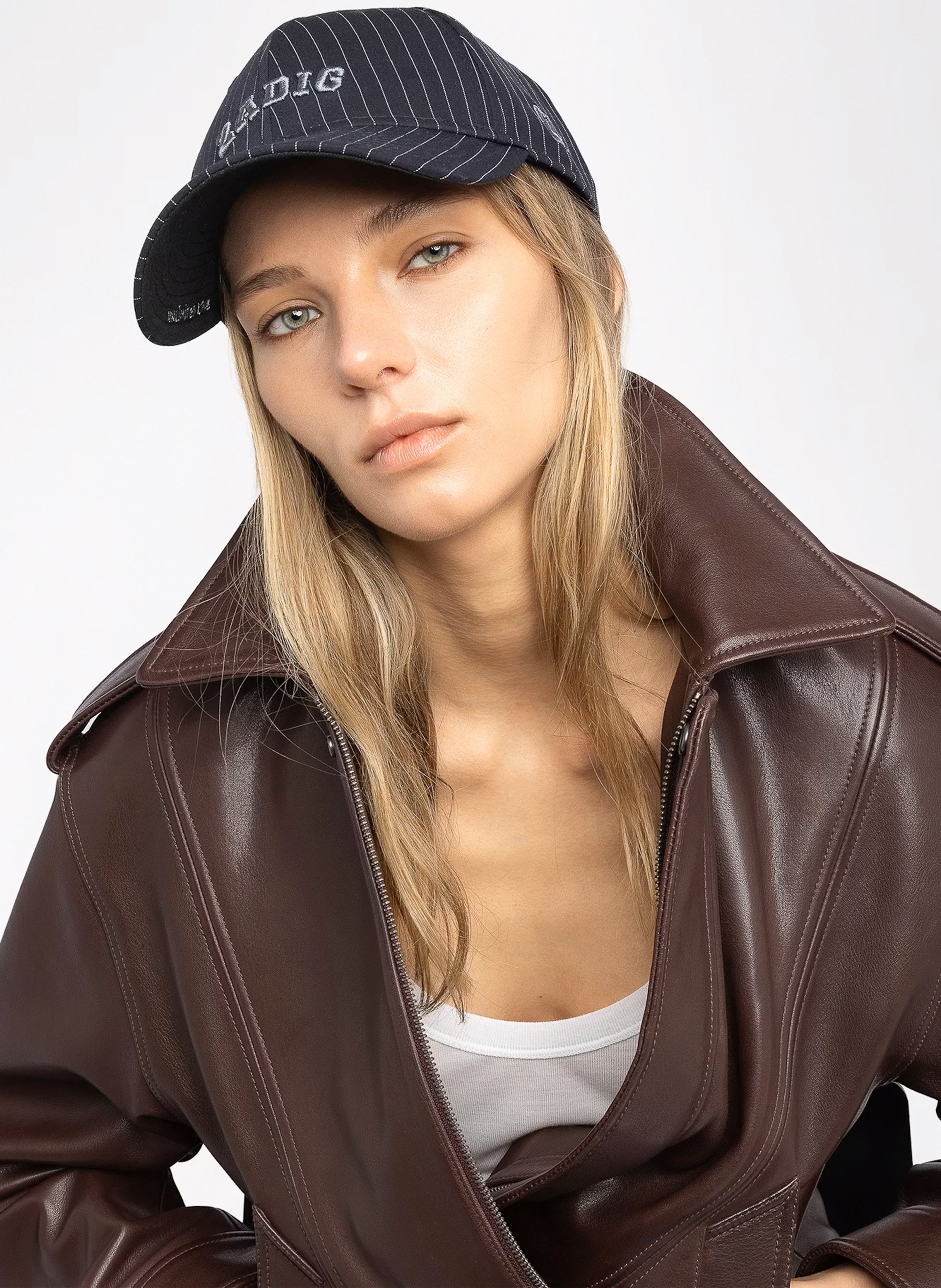 Casquette en coton rayé neweraxzv ZADIG&VOLTAIRE Bleu