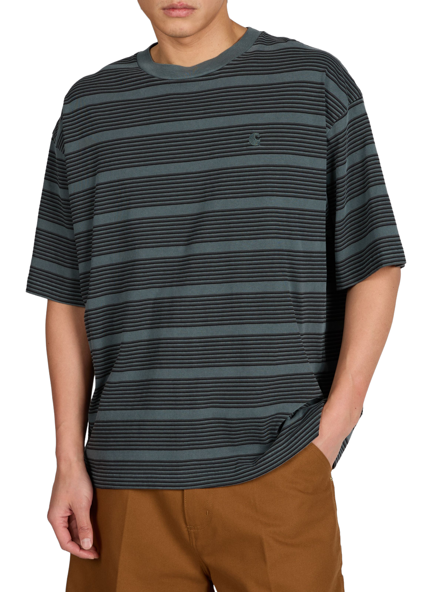 Cotton Hanson T-shirt CARHARTT WIP Blue