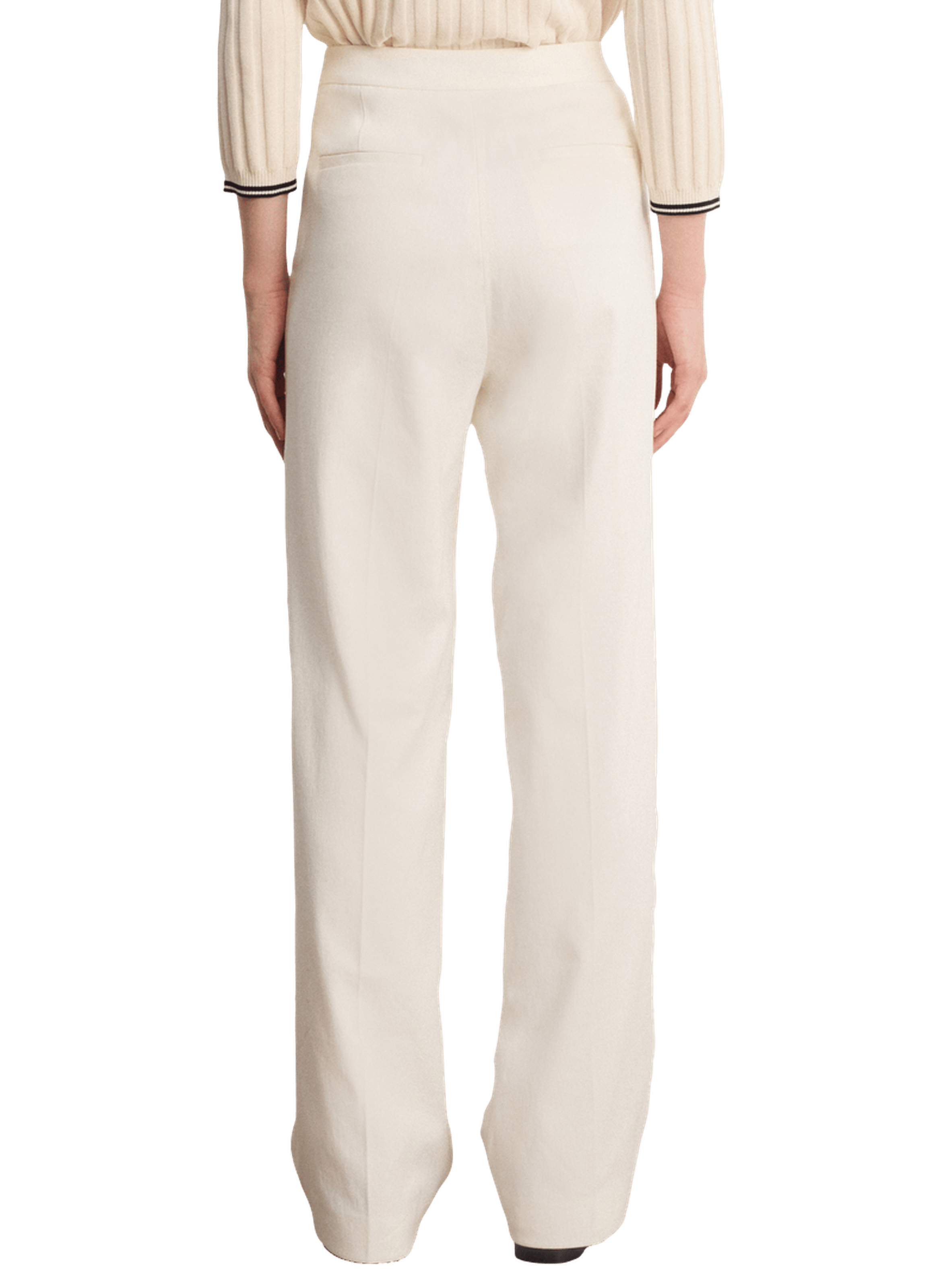 Pantalon droit à pont - basmat PABLO Beige