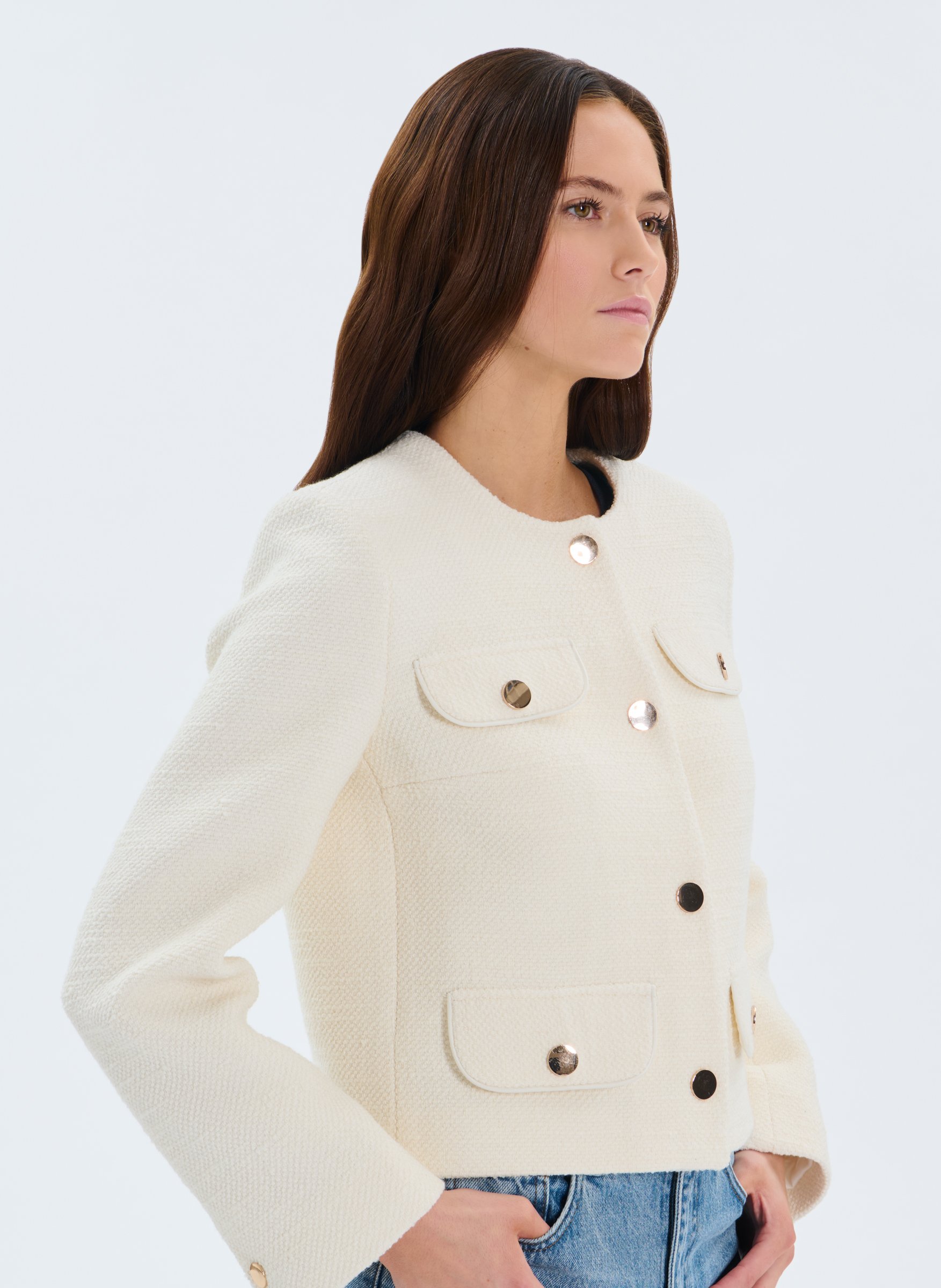 Veste  valsa ZAPA Blanc